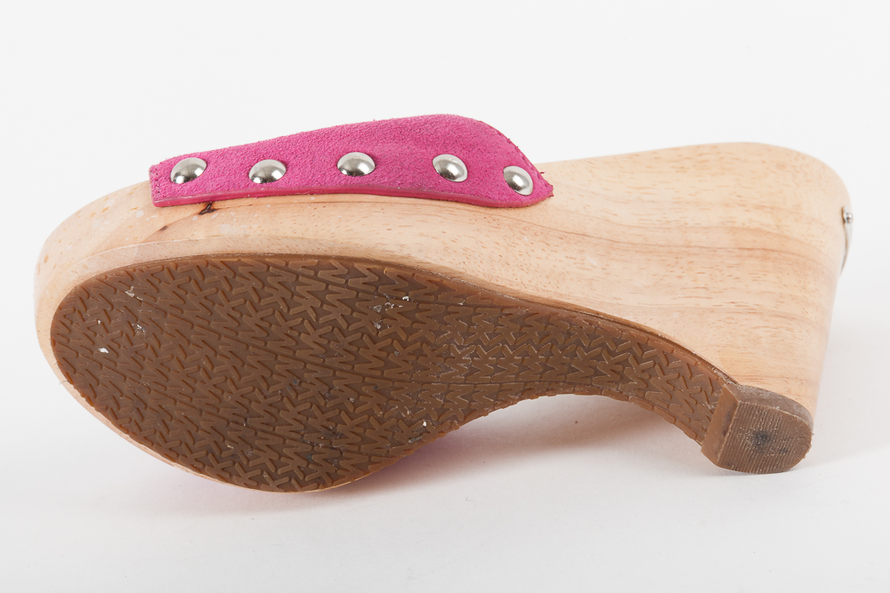 MICHAEL by Michael Kors Women's Heeled Wooden Wedges