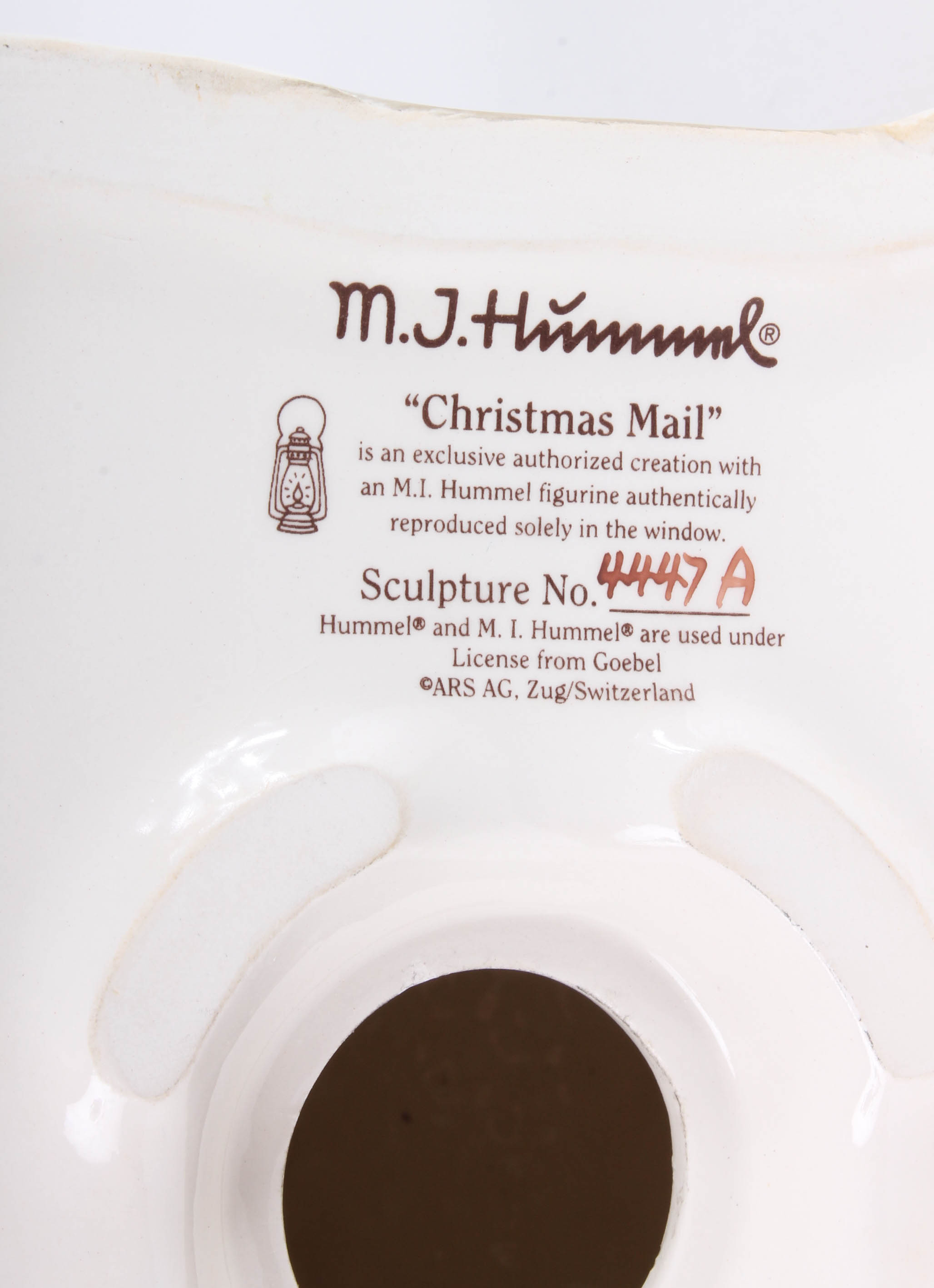 Three Hummel Christmas Village Building Figurines