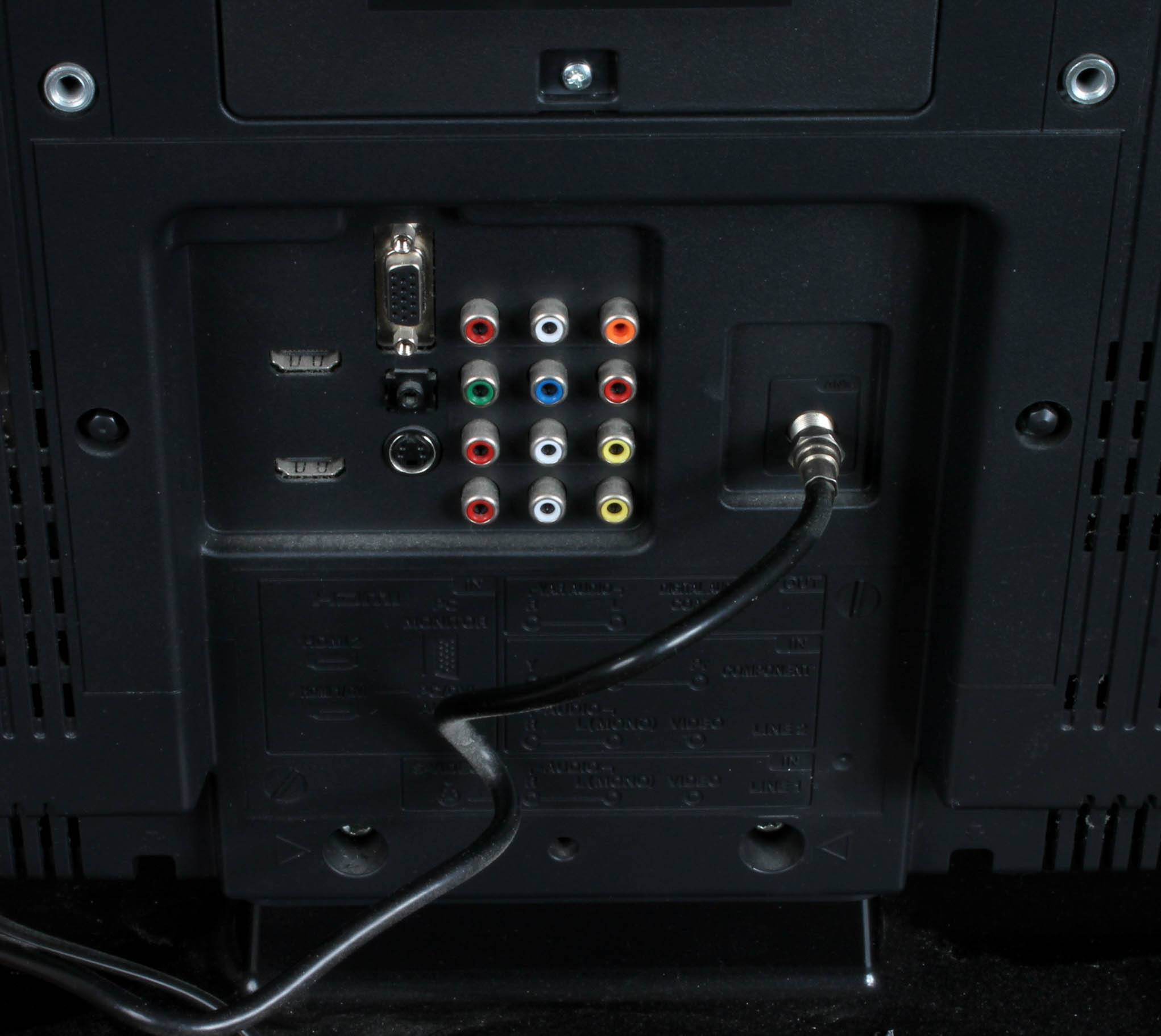 Sanyo LCD Television With Built-In DVD Player