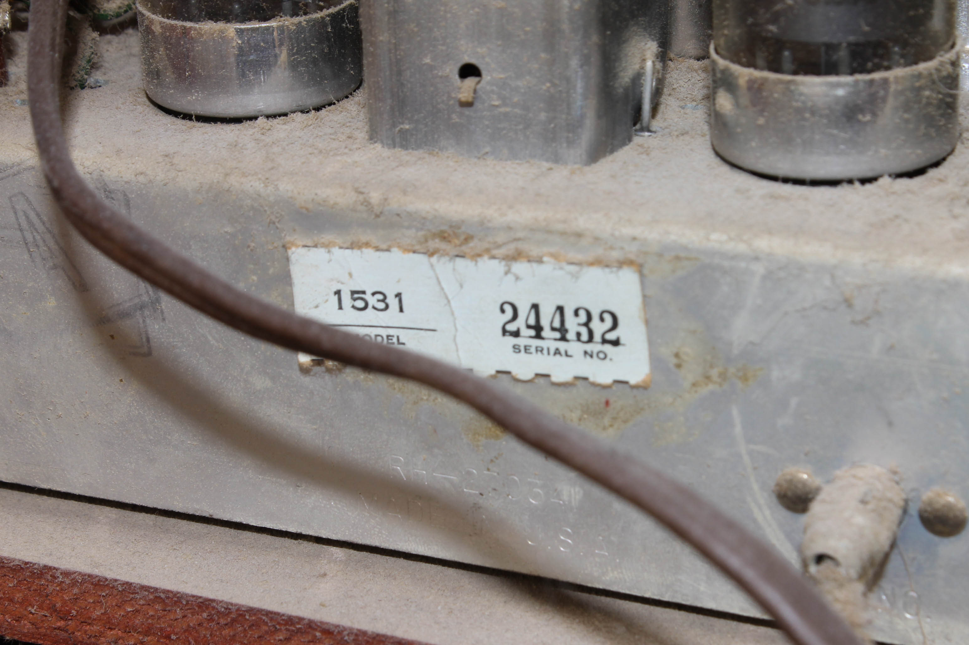 Vintage Bendix Stereo Cabinet