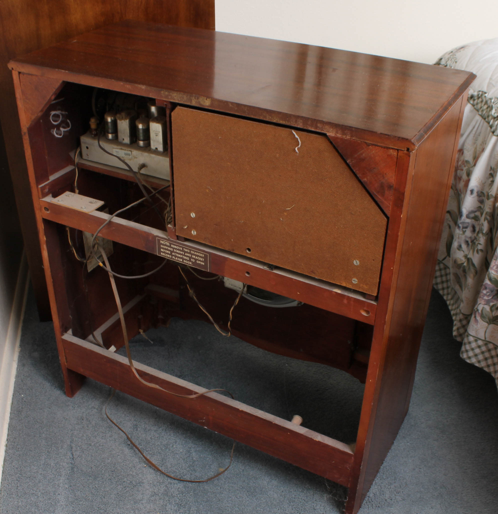 Vintage Bendix Stereo Cabinet