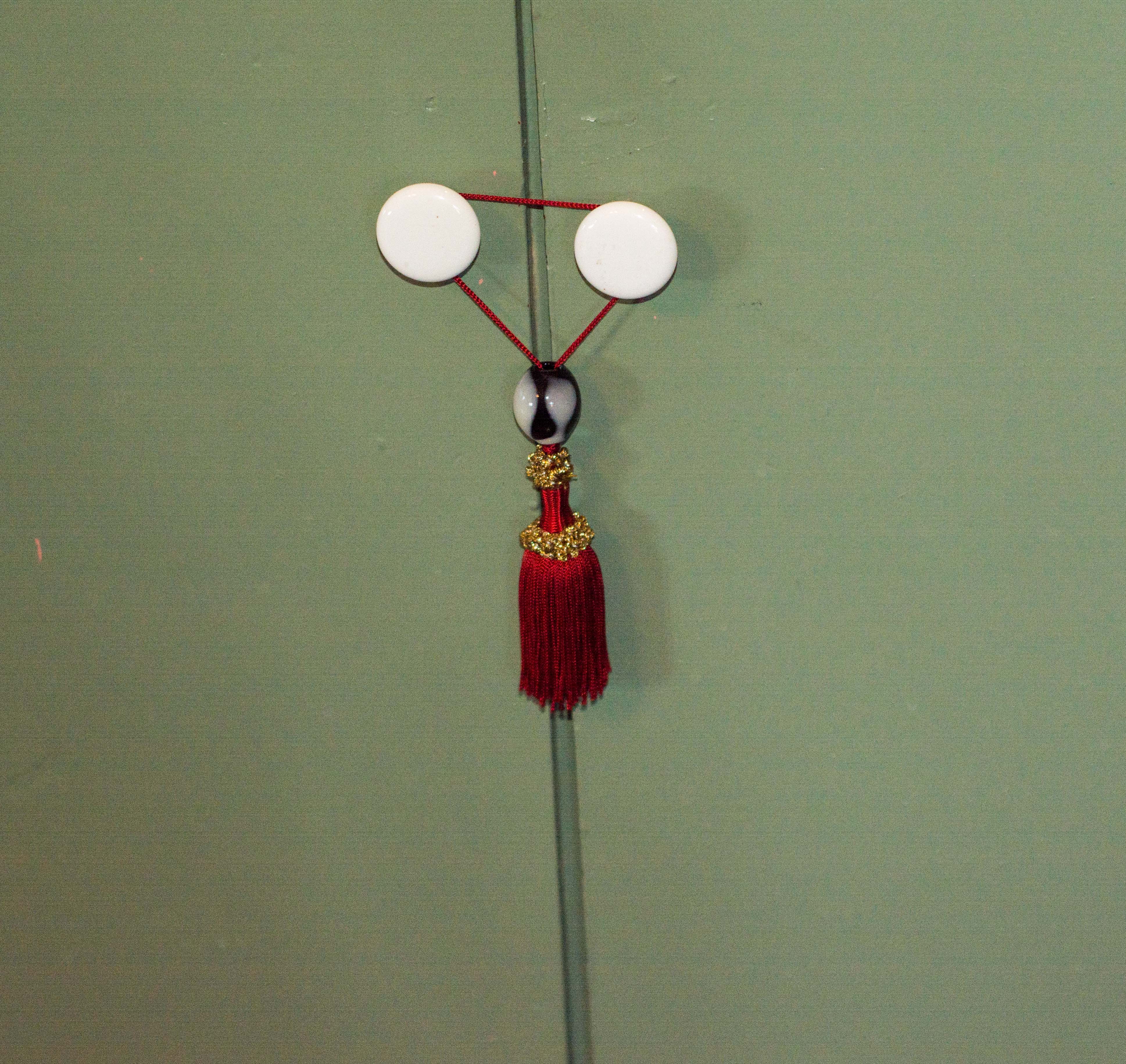 Vintage Green Storage Cabinet