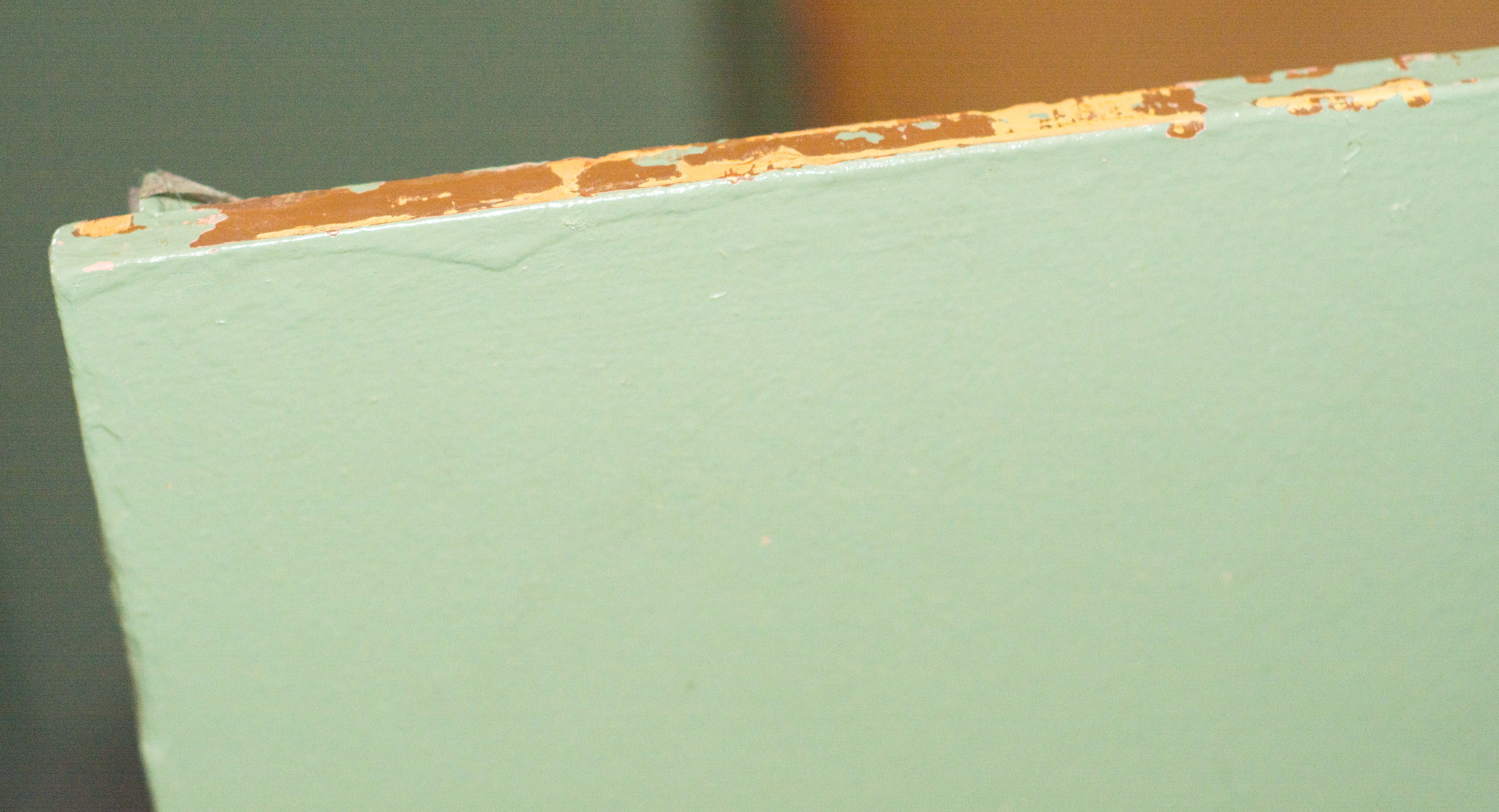 Vintage Green Storage Cabinet