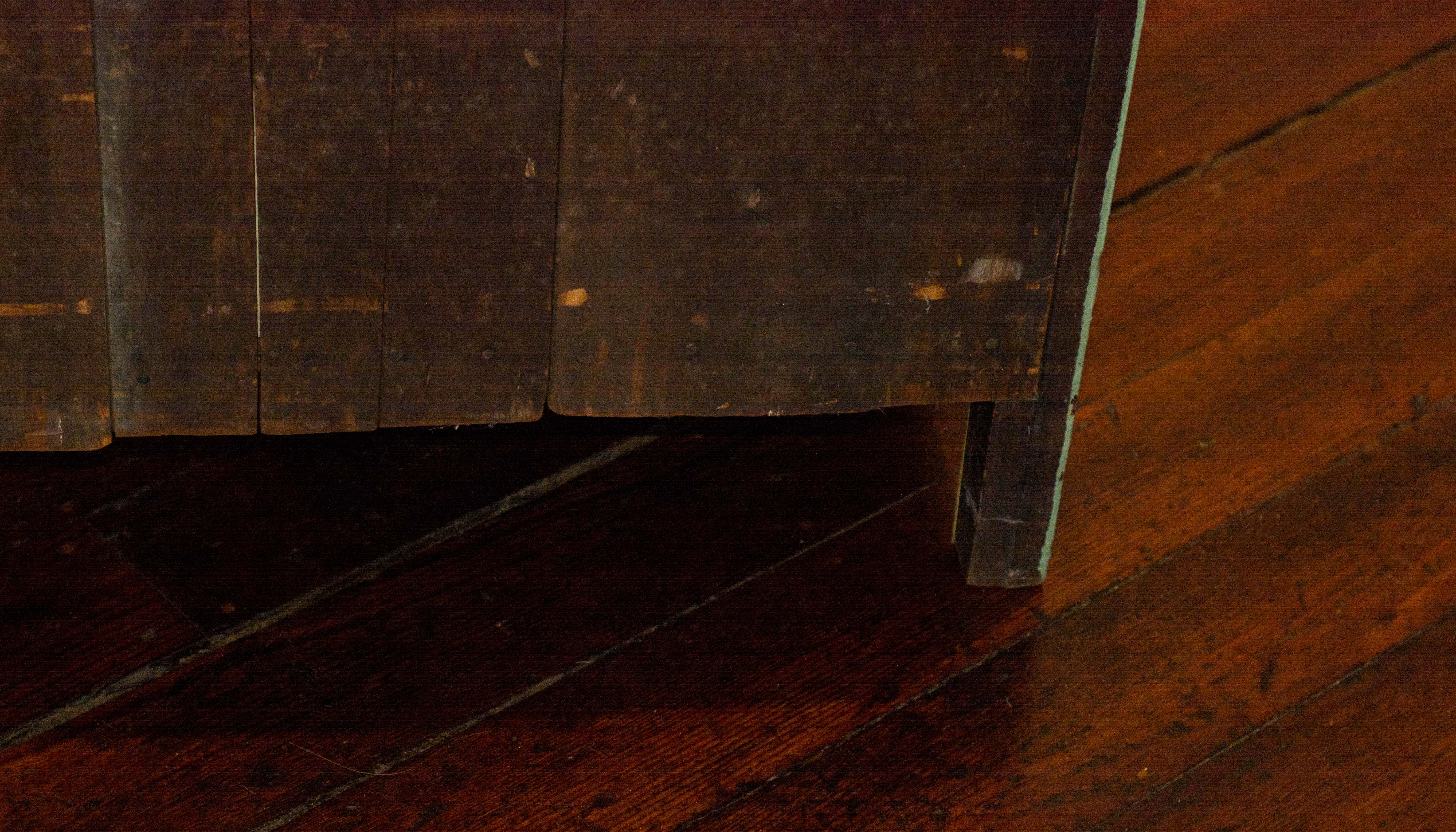 Vintage Green Storage Cabinet