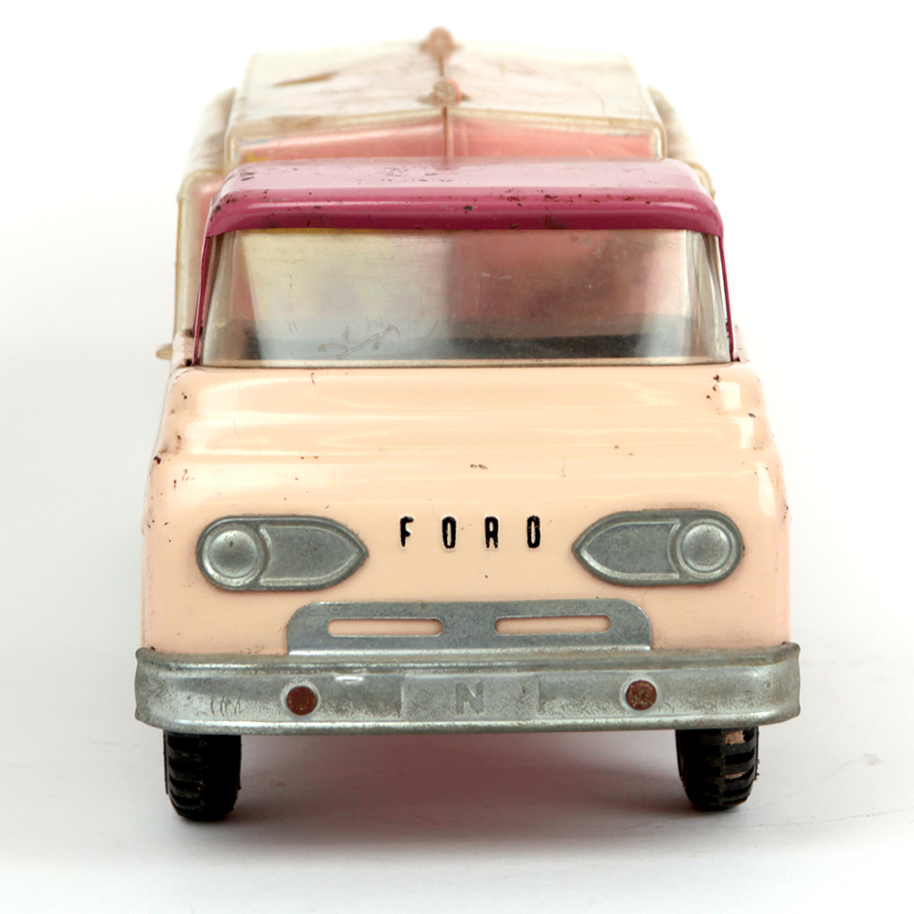 Vintage Nylint Ford Econoline Dog Kennel Truck