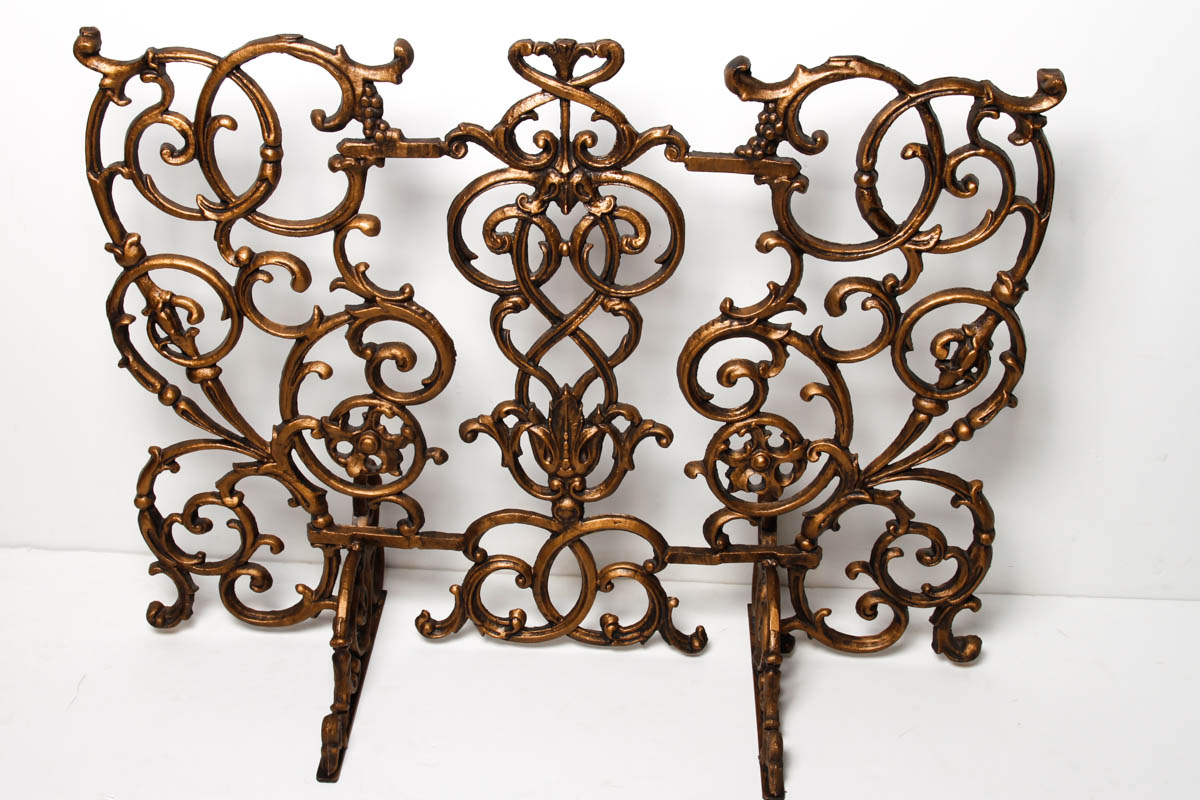 Iron Fire Screen