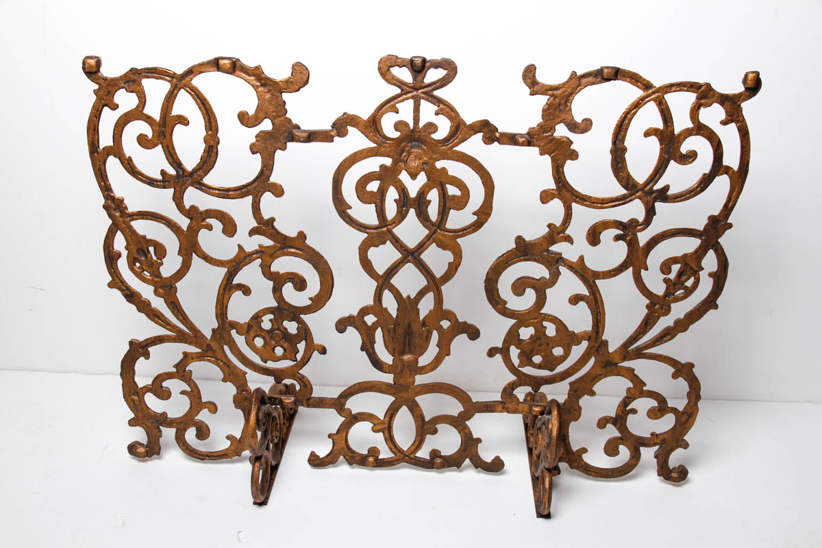 Iron Fire Screen
