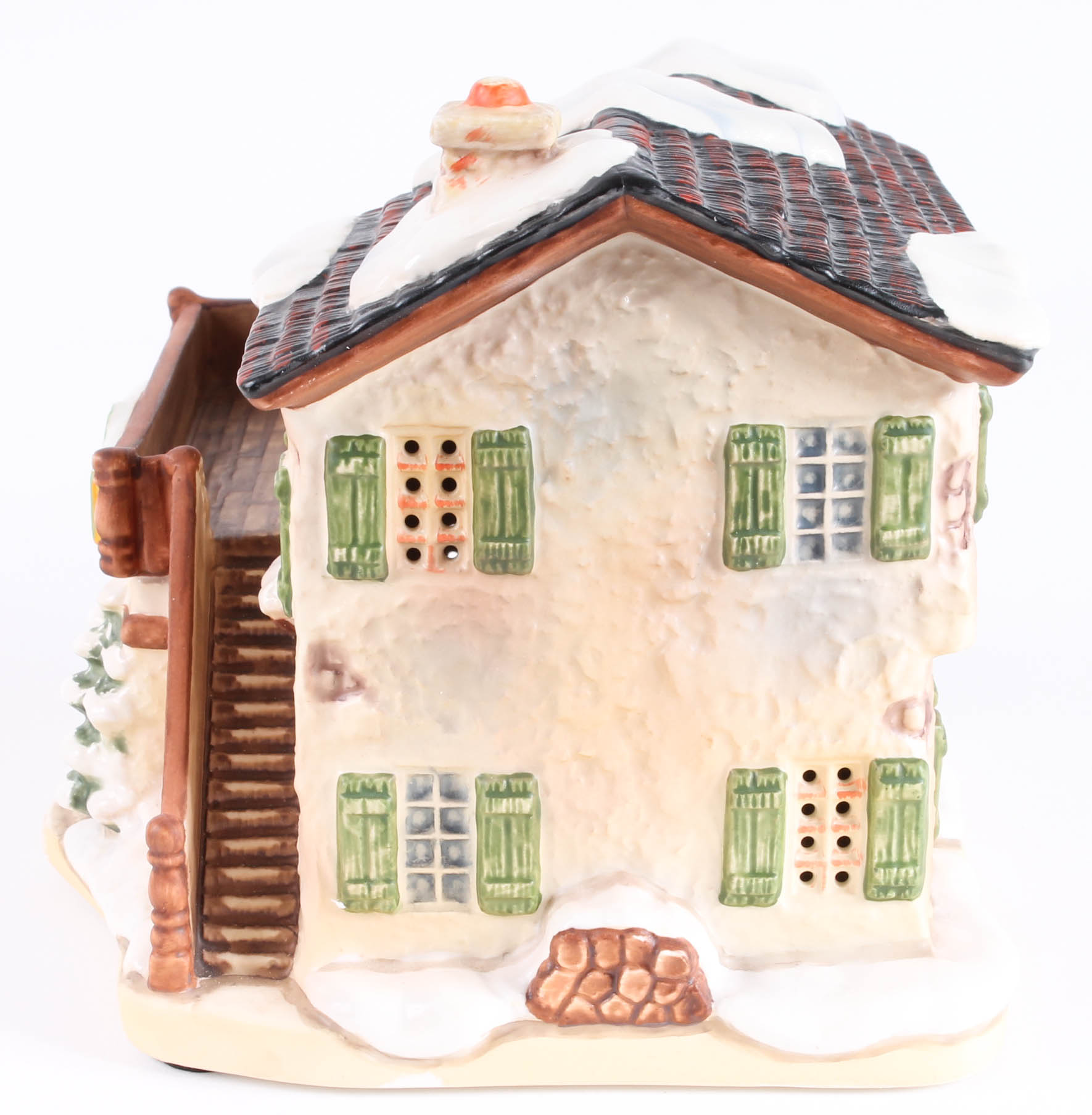 "Winter Comfort" and "Village Bakery" Hummel Christmas Village Buildings