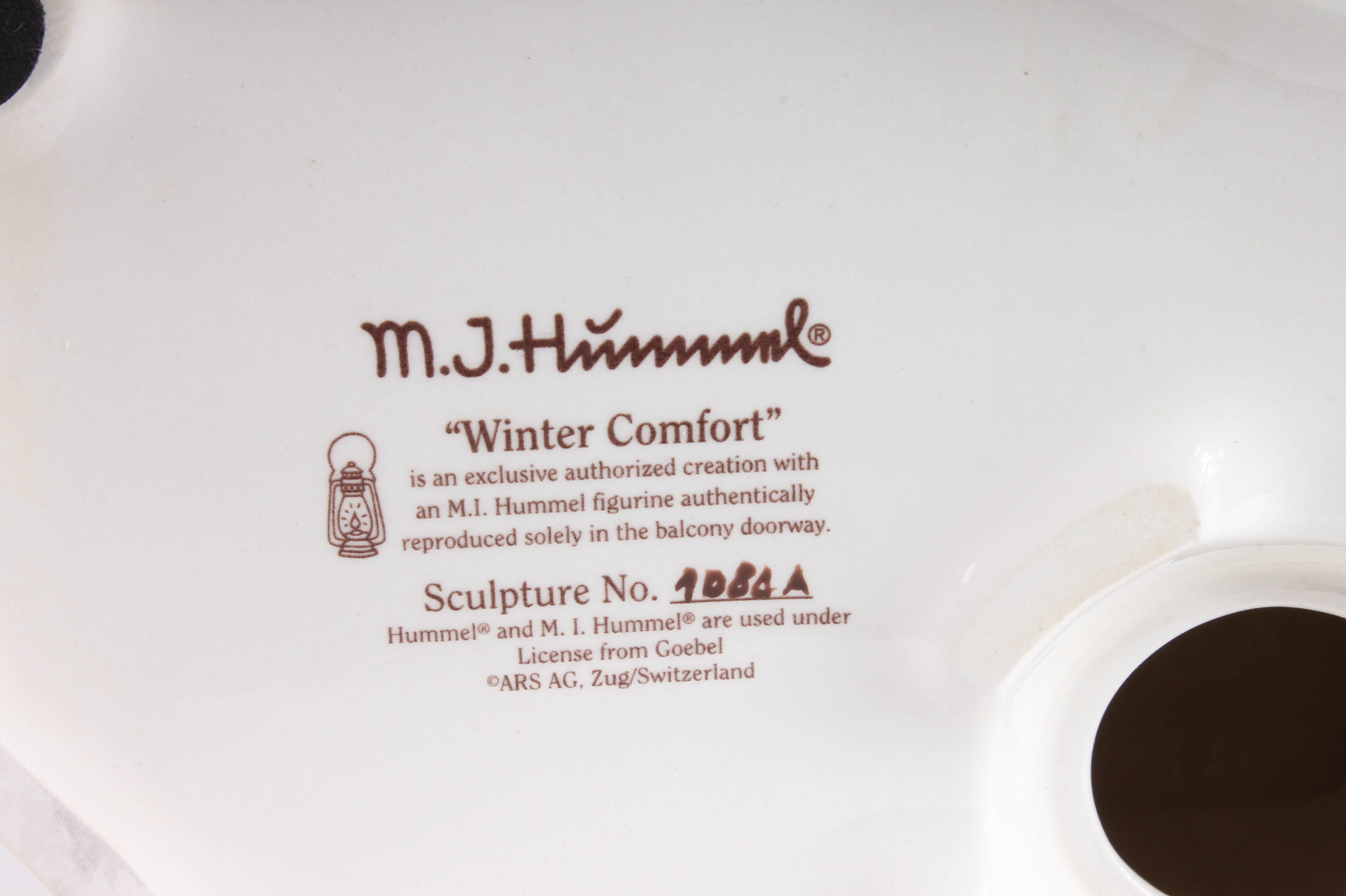 "Winter Comfort" and "Village Bakery" Hummel Christmas Village Buildings