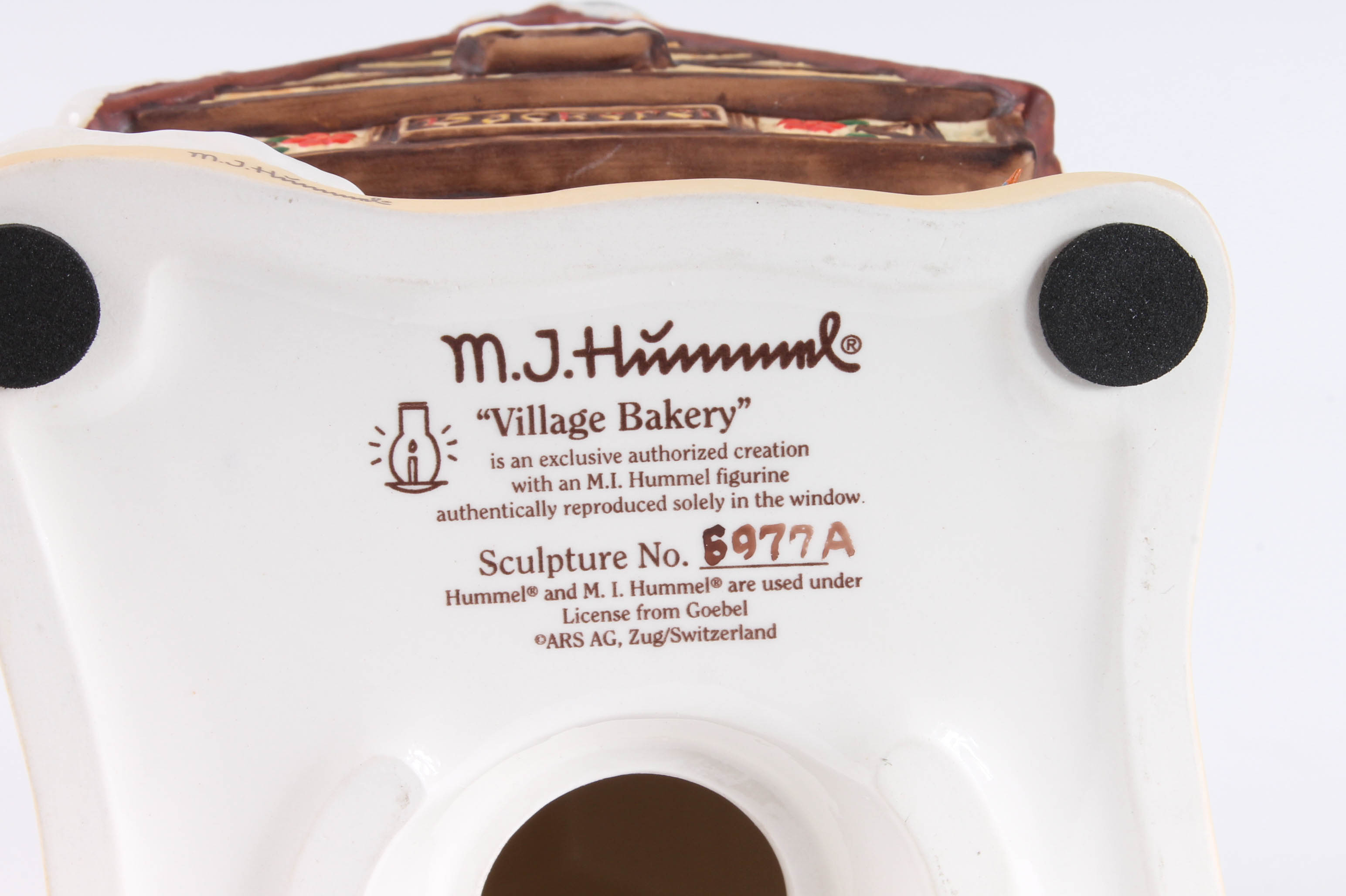 "Winter Comfort" and "Village Bakery" Hummel Christmas Village Buildings