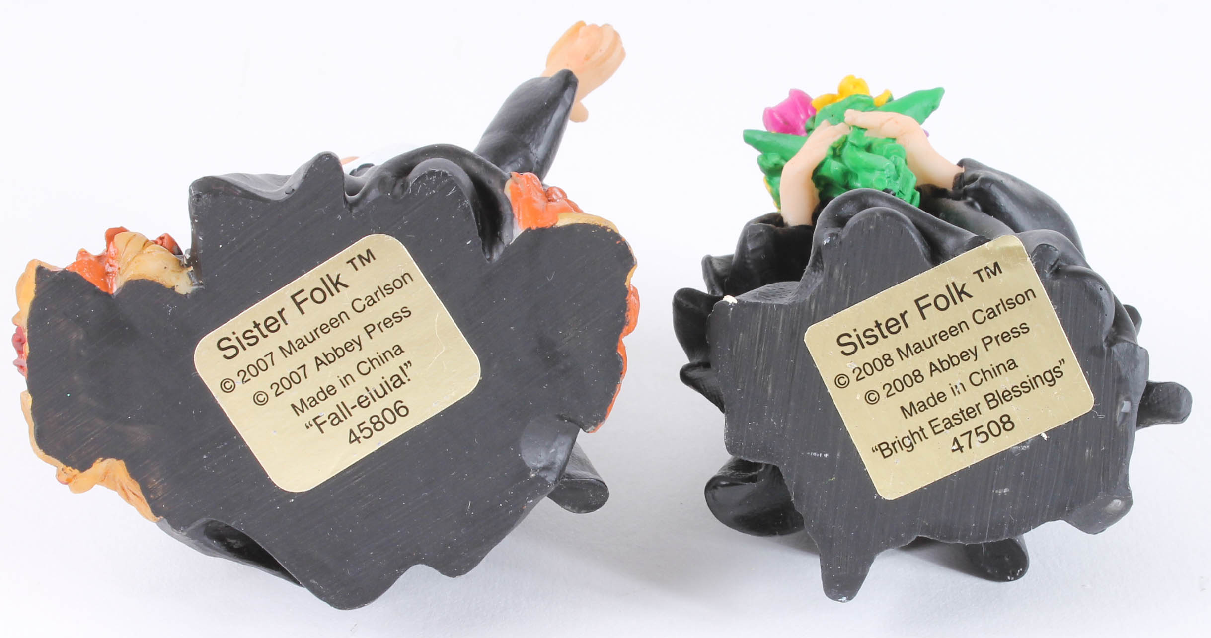 Assortment of Studio Collection Nun Figurines