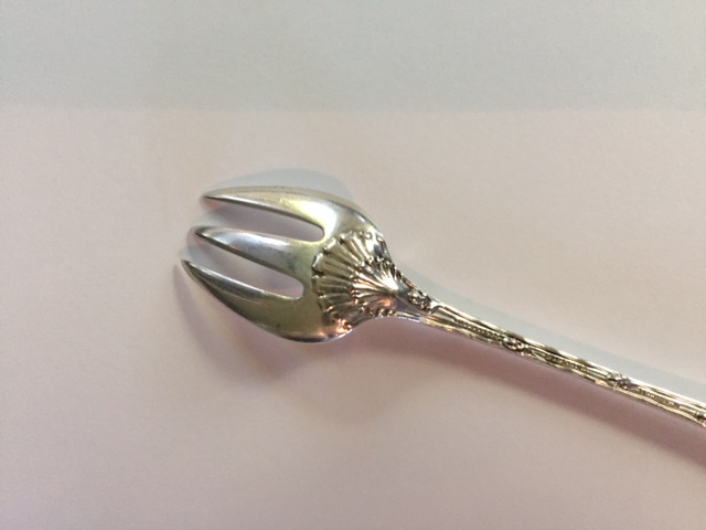 Tiffany & Co. Sterling Cocktail Forks and Watson Pierced Server