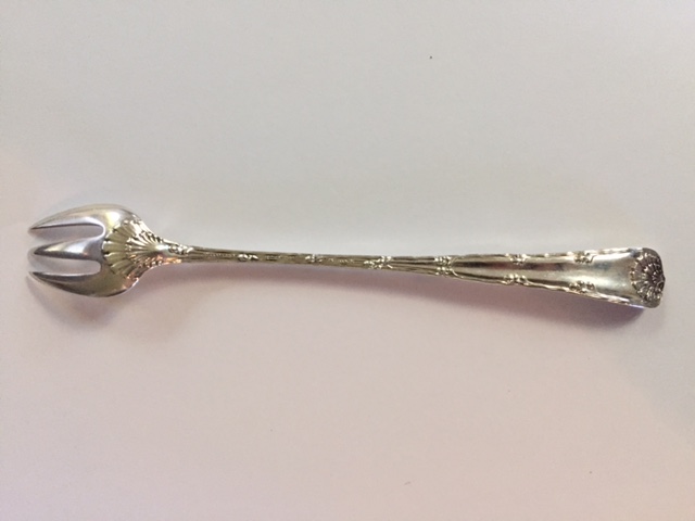 Tiffany & Co. Sterling Cocktail Forks and Watson Pierced Server