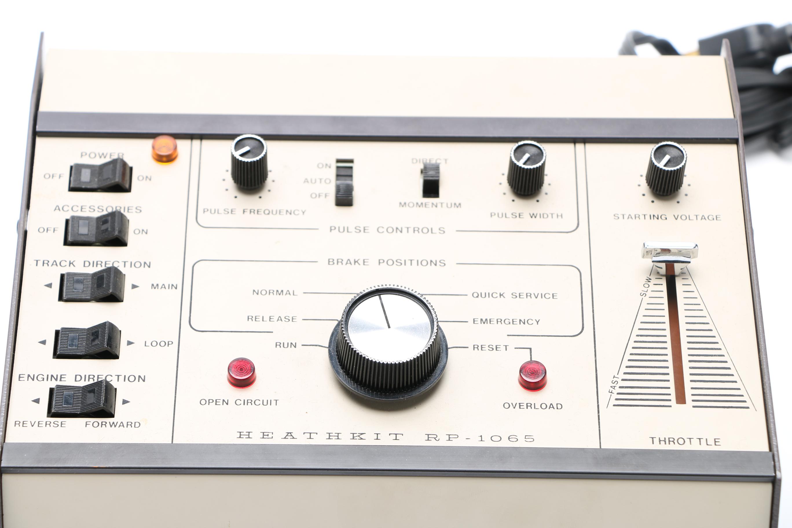 Heathkit Model Railroad Throttle Power Pack