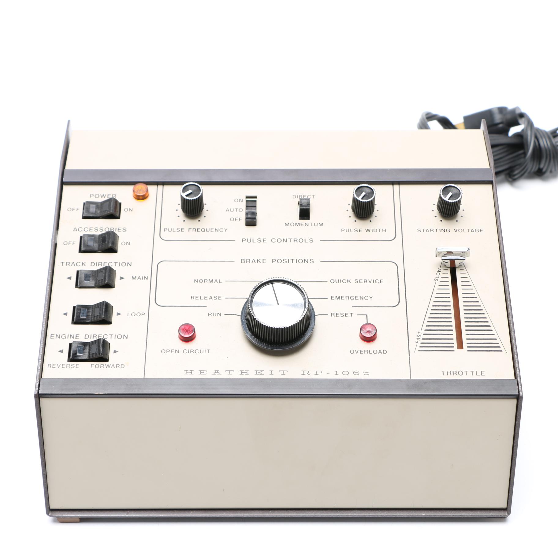 Heathkit Model Railroad Throttle Power Pack
