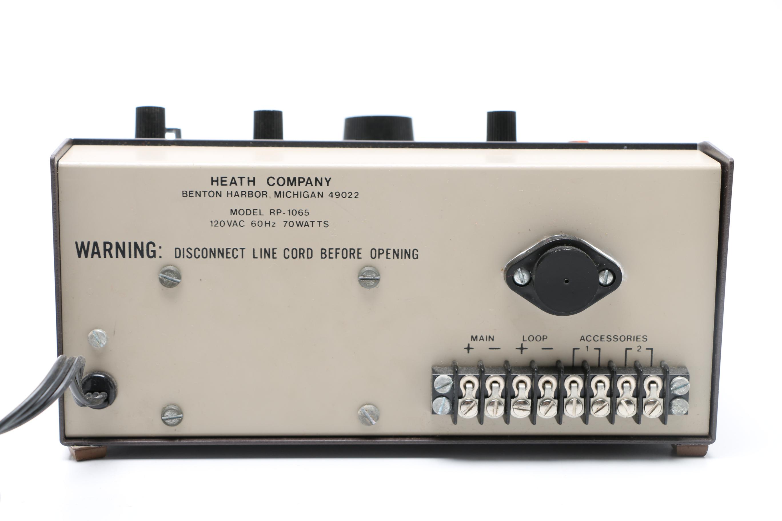 Heathkit Model Railroad Throttle Power Pack