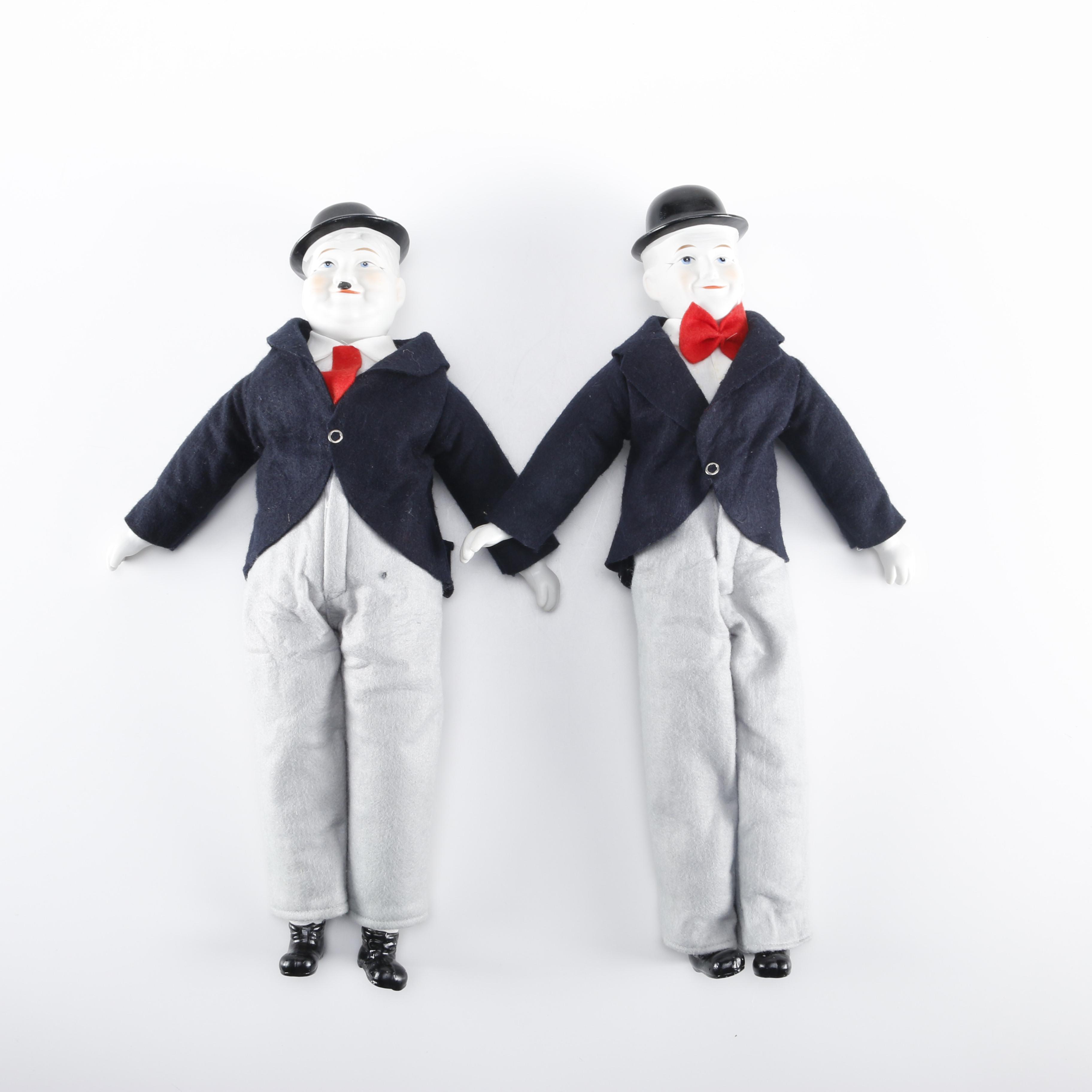 Abbott and Costello Porcelain Dolls