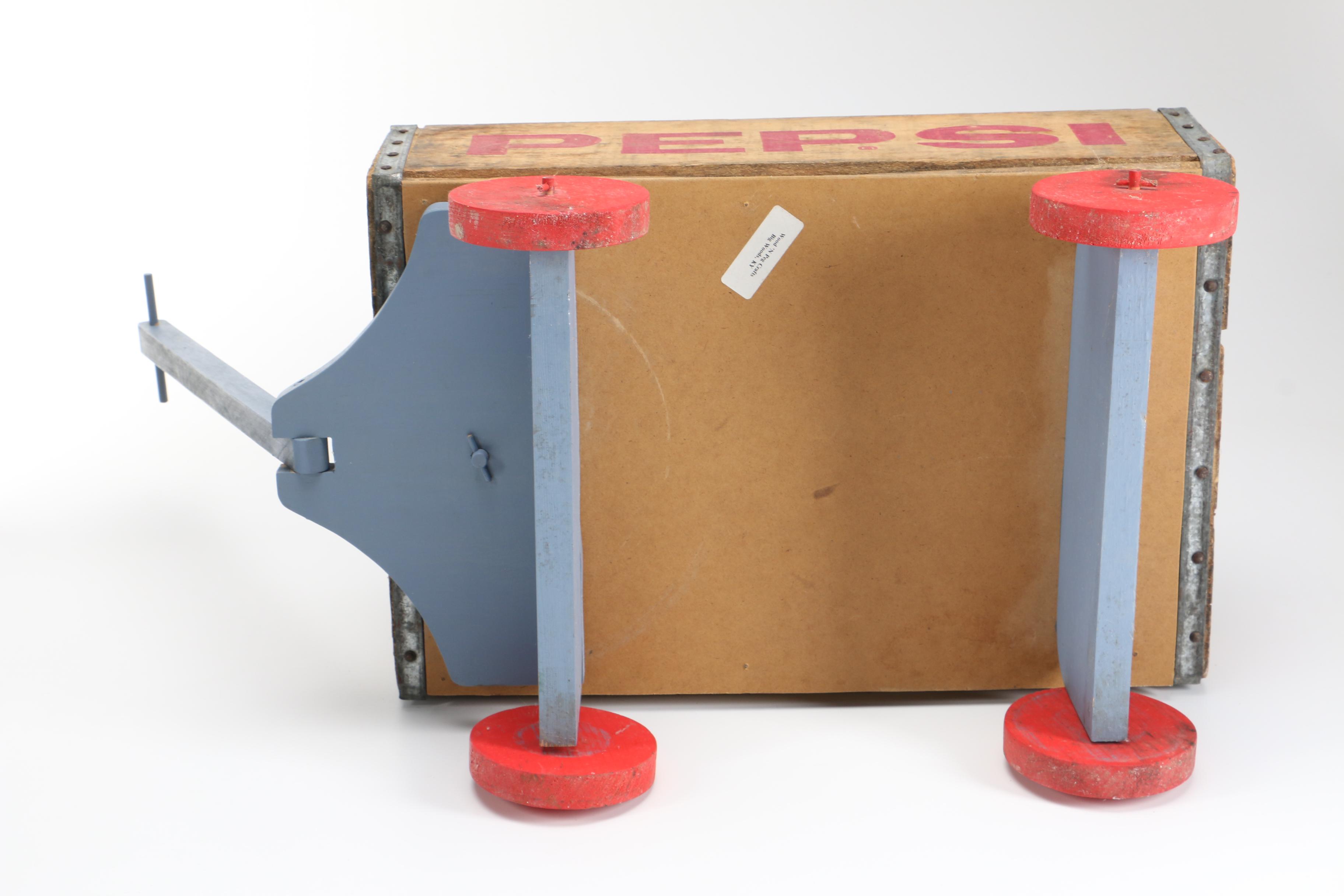 Vintage Pepsi Crate Wagon