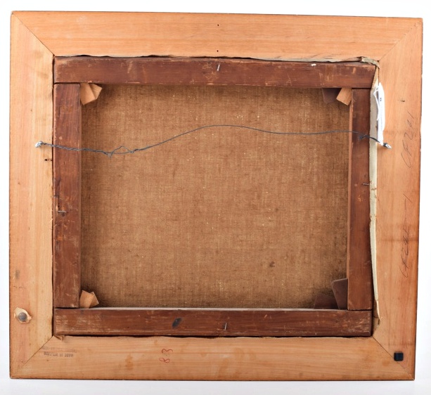 Original German Landscape Painting by Herman Stockmann, 1867-1939