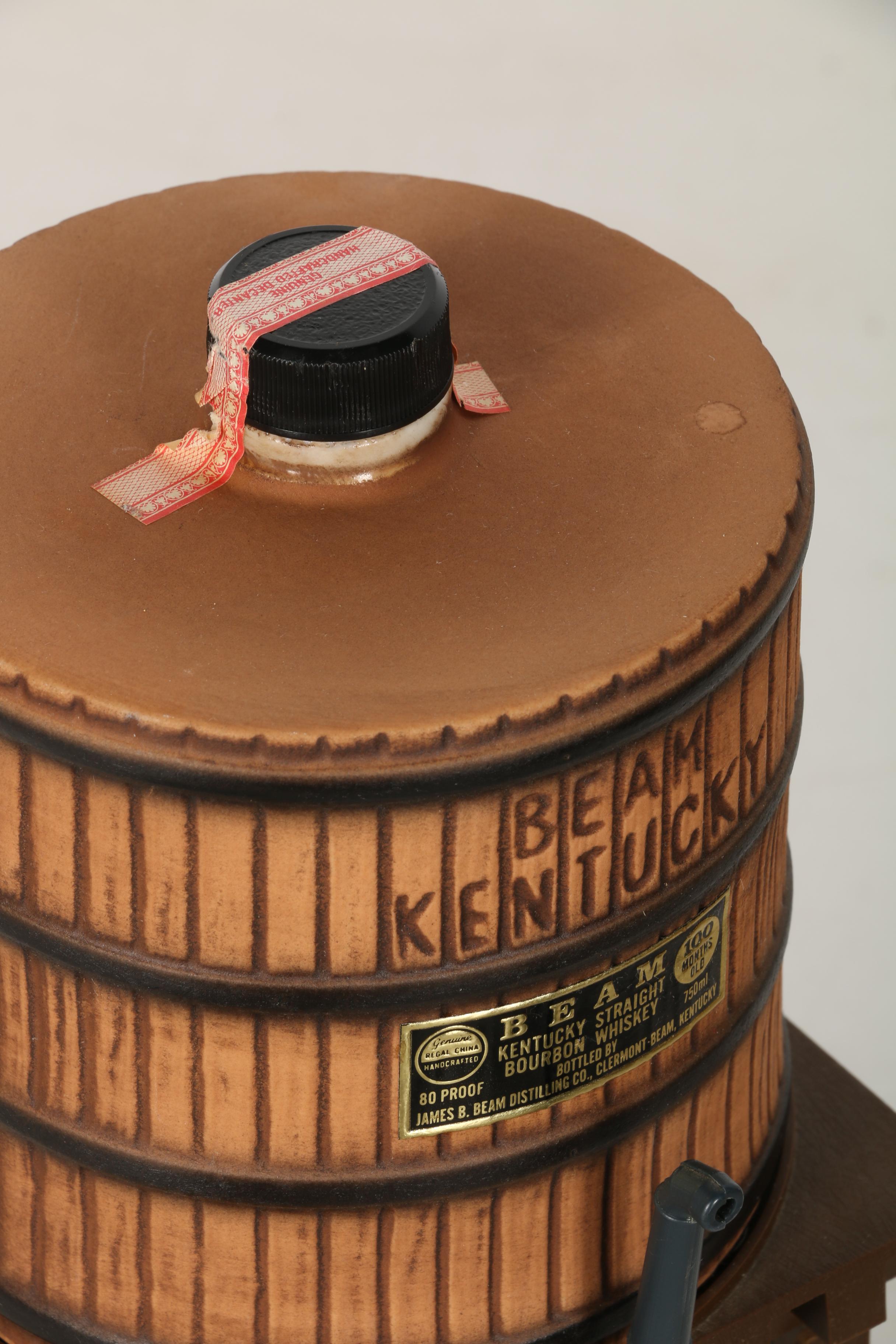 James Beam Model Train Style Decanters