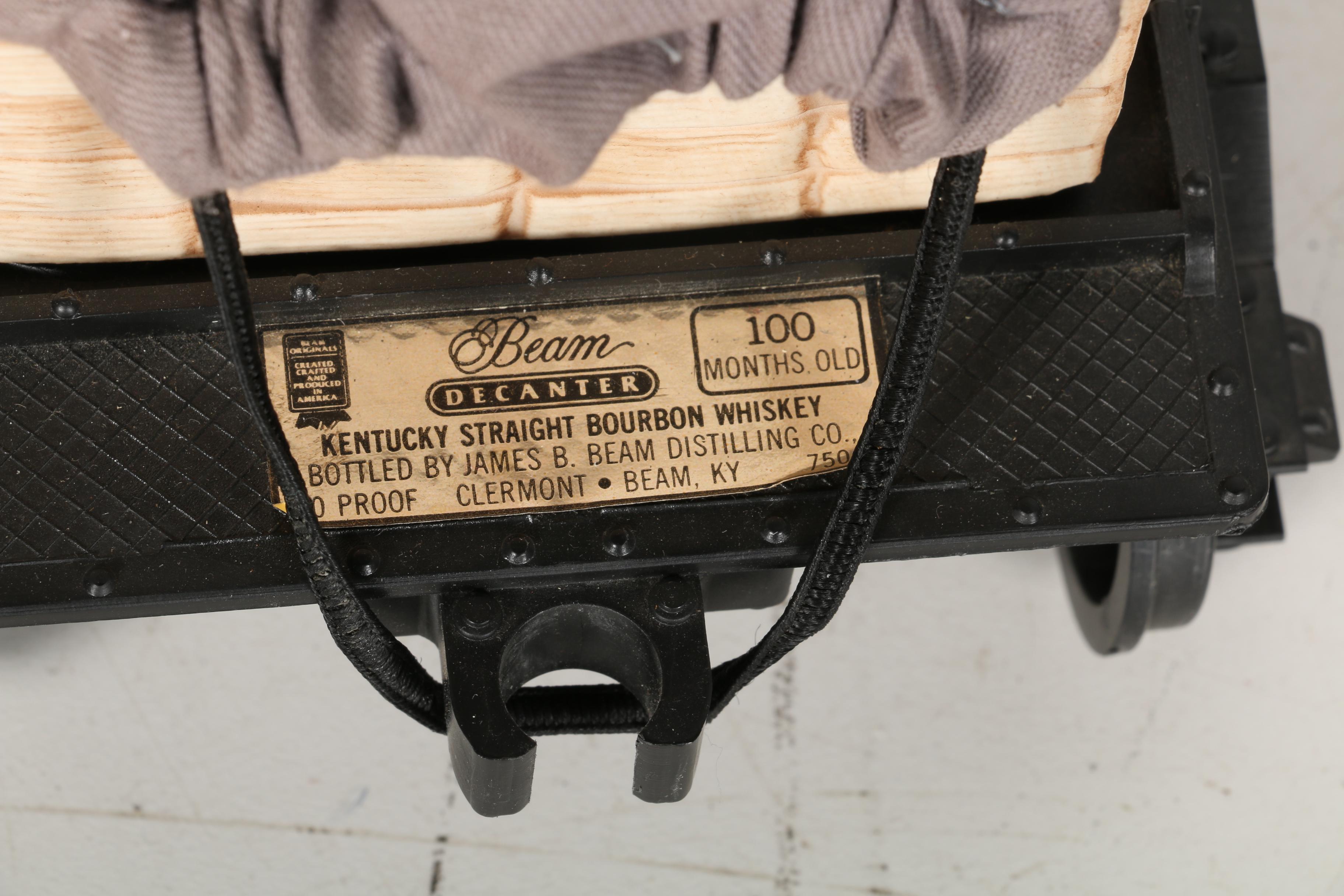 James Beam Model Train Style Decanters