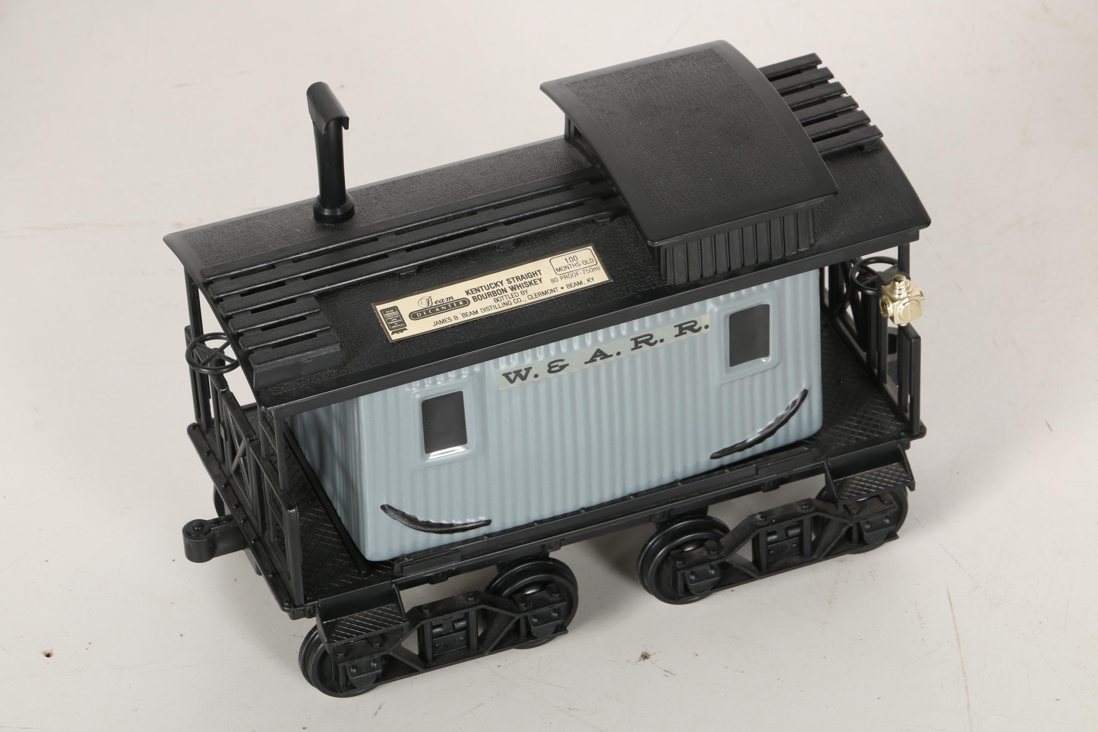 James Beam Model Train Style Decanters