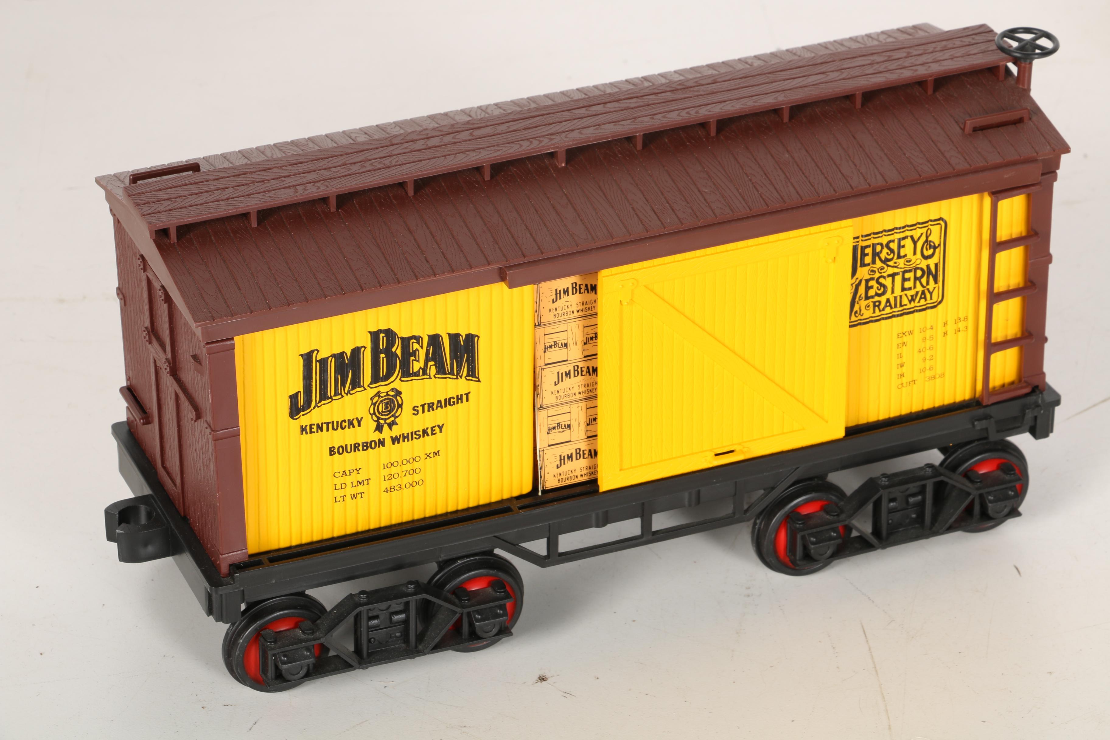 James Beam Model Train Style Decanters