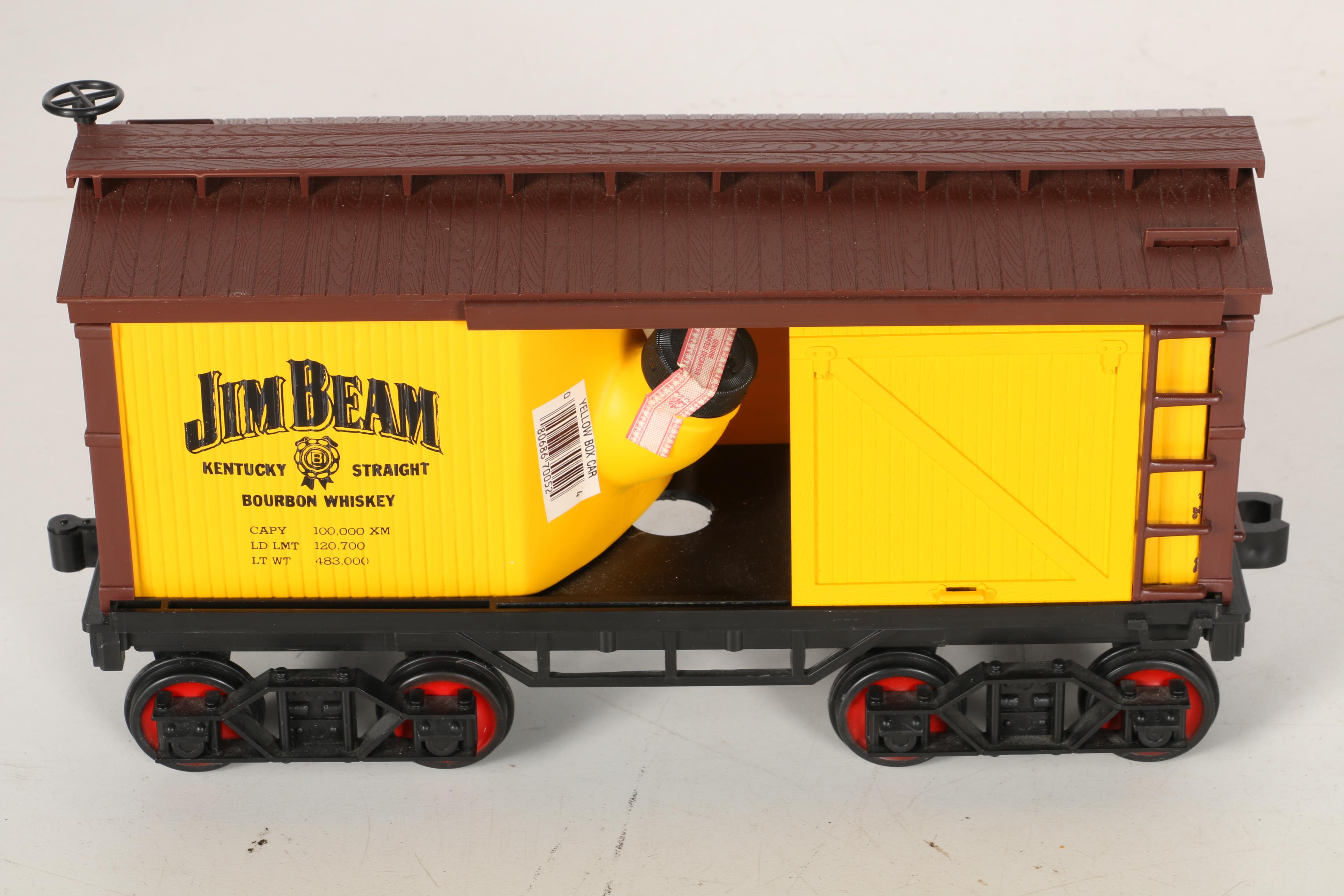 James Beam Model Train Style Decanters