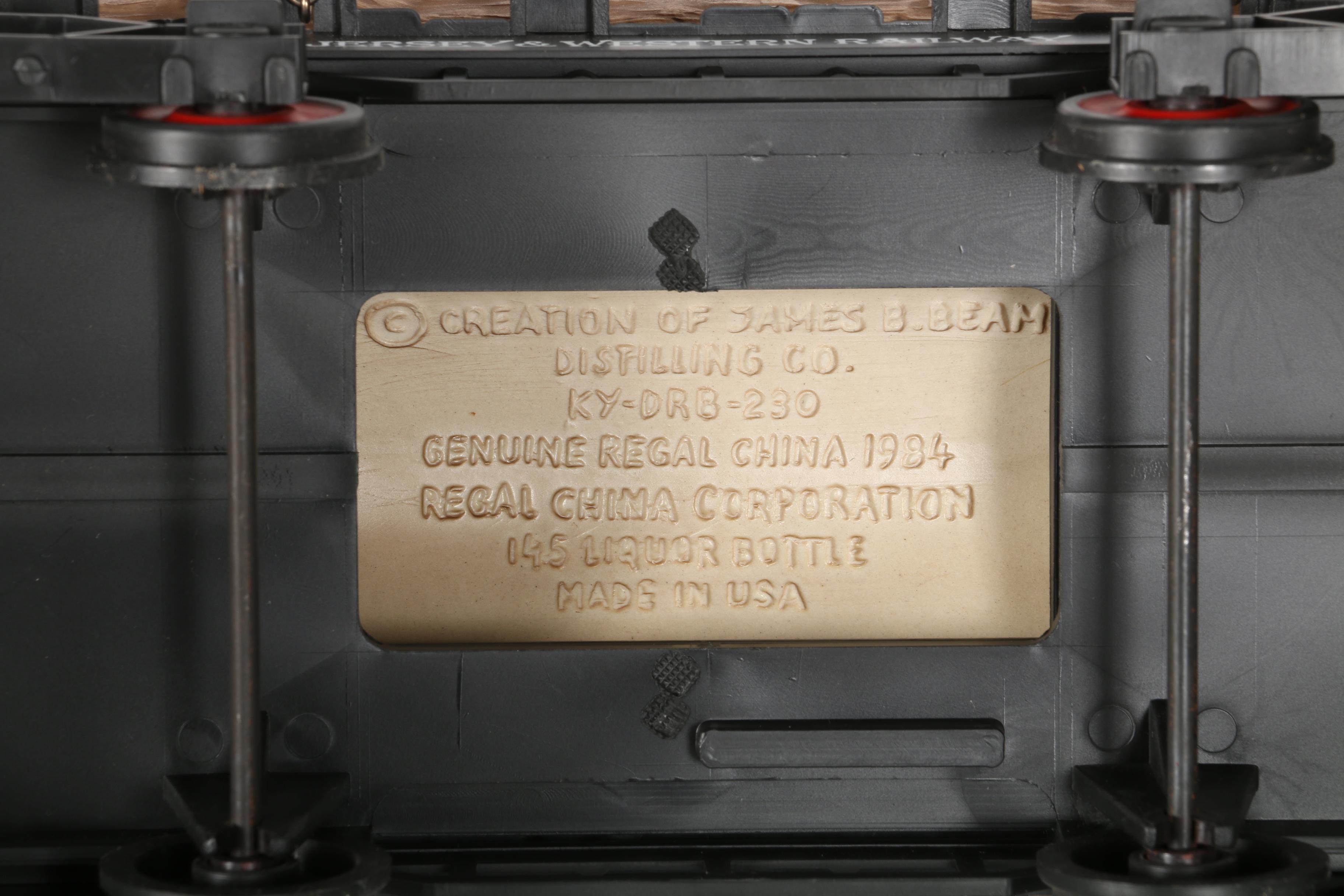 James Beam Model Train Style Decanters