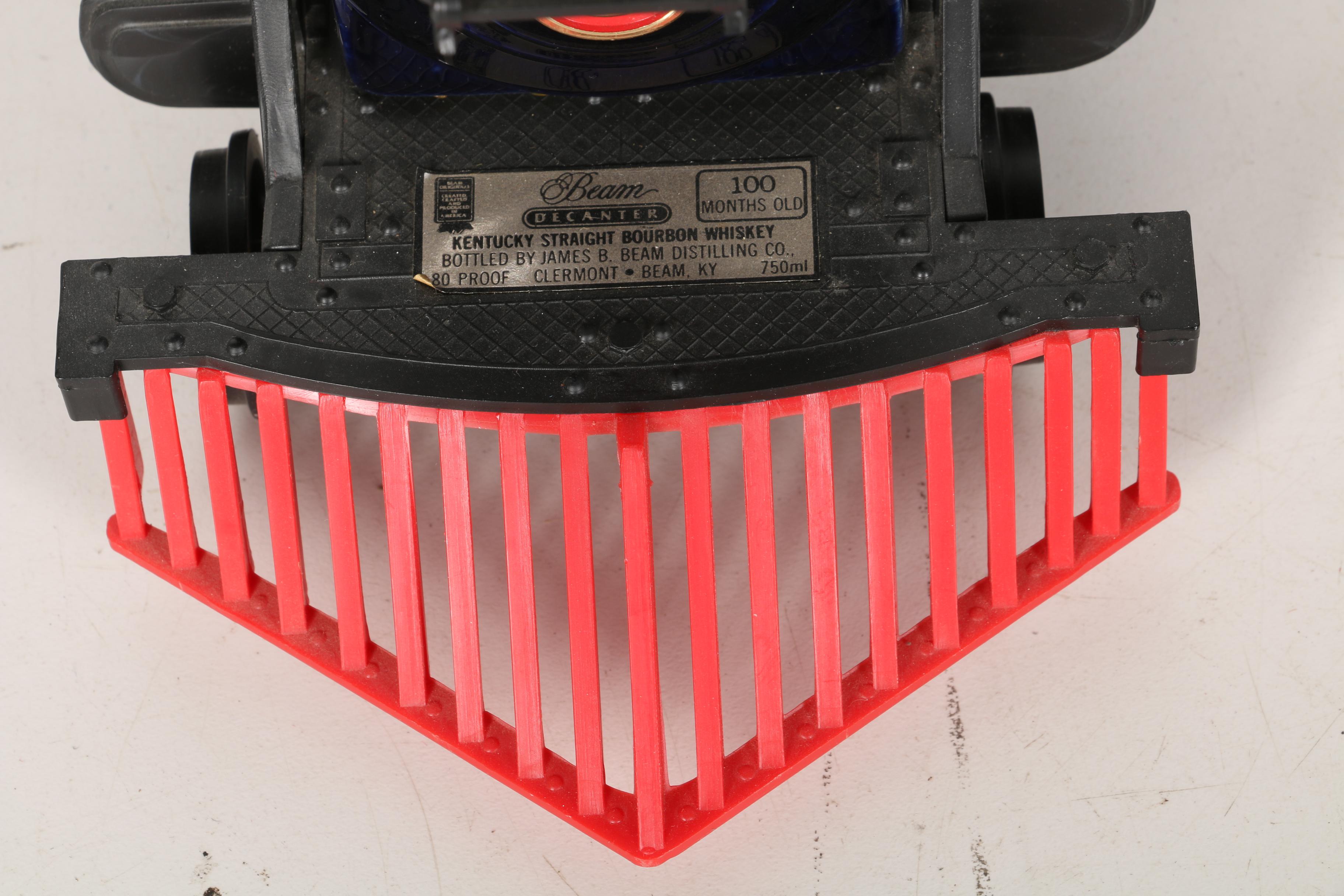 James Beam Model Train Style Decanters