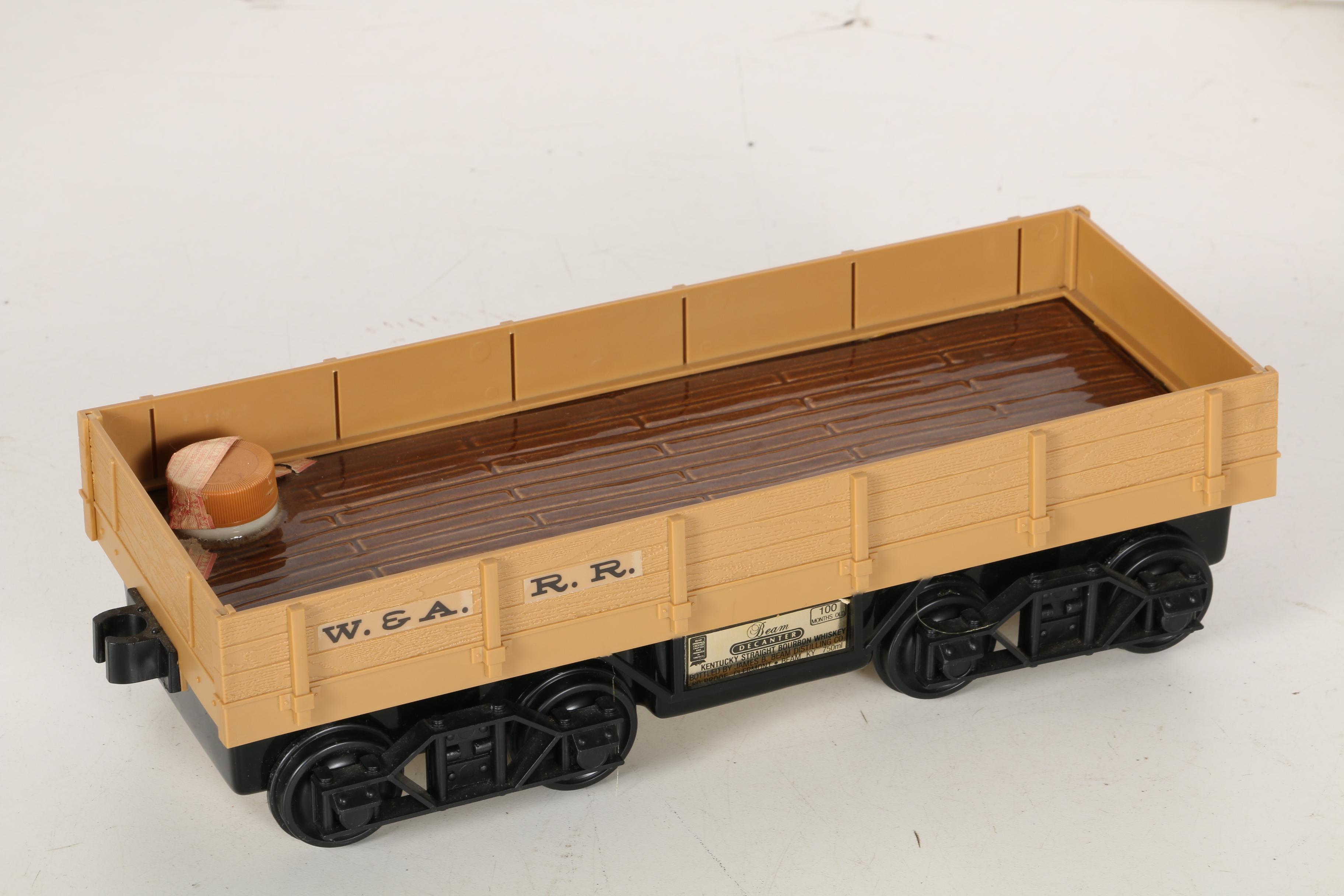 James Beam Model Train Style Decanters