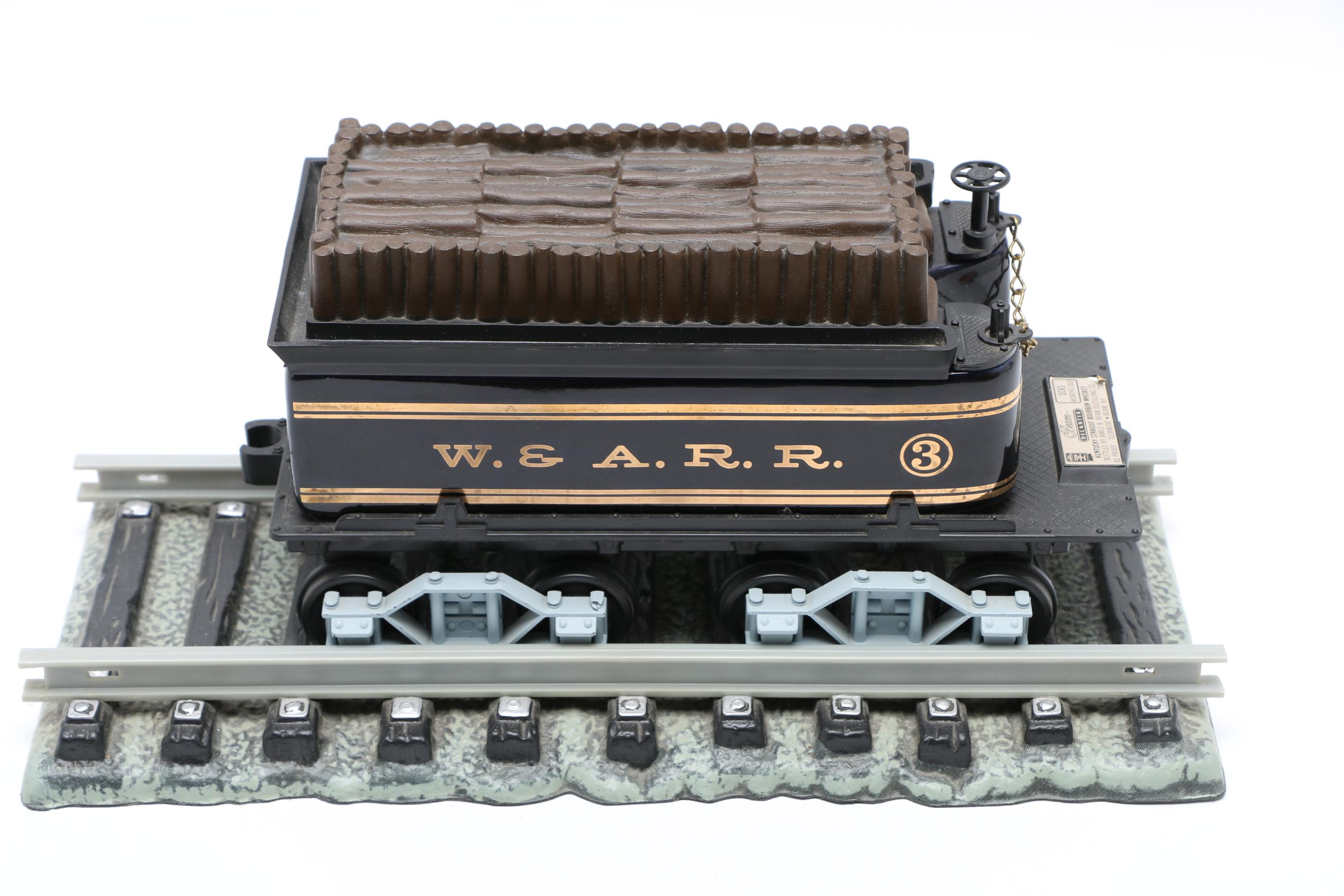 Jim Beam Model Train Cars Decanters and Tracks