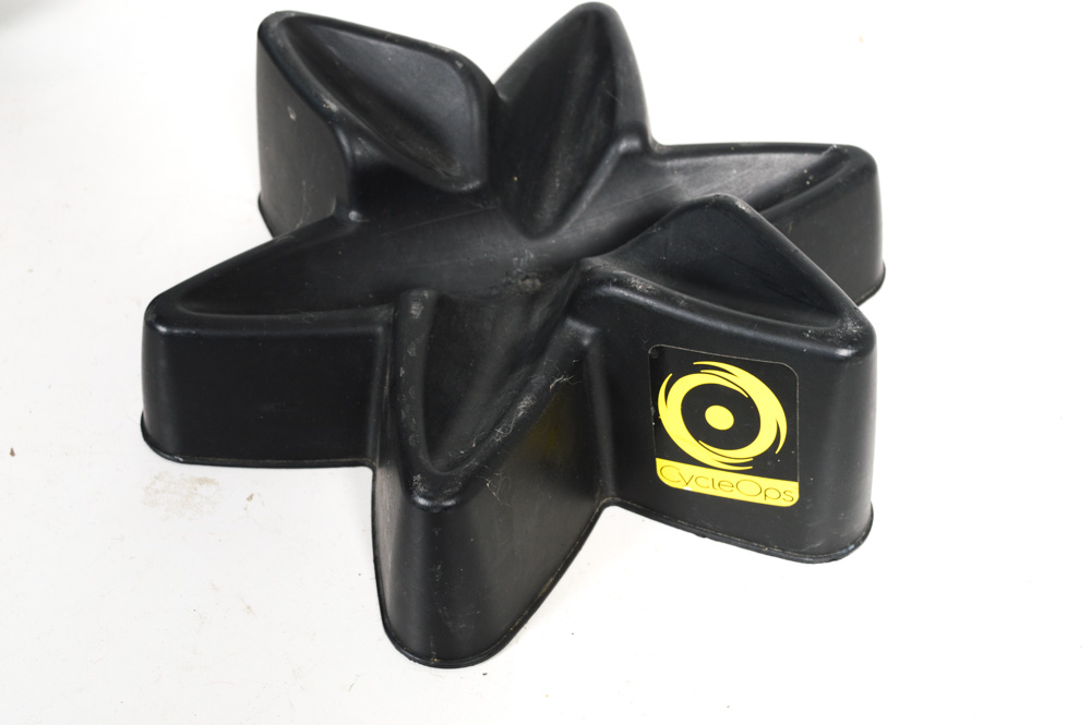 Trek Cycle Ops Trainer and Thule Bike Rack