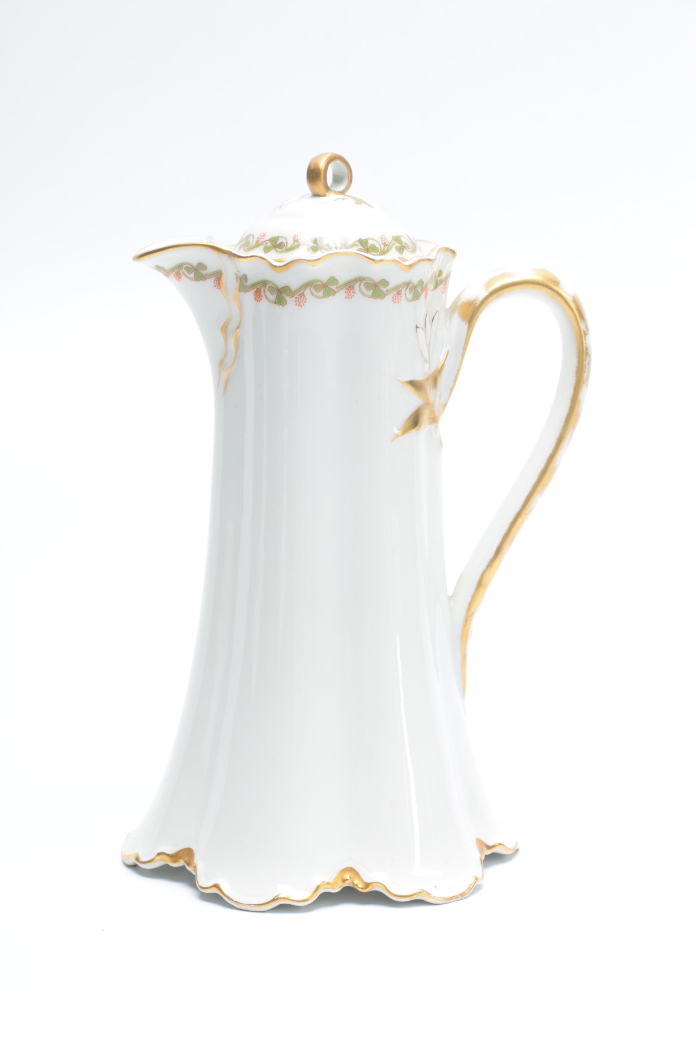 Antique Haviland Limoges "Clover Leaf" Porcelain C. 1898