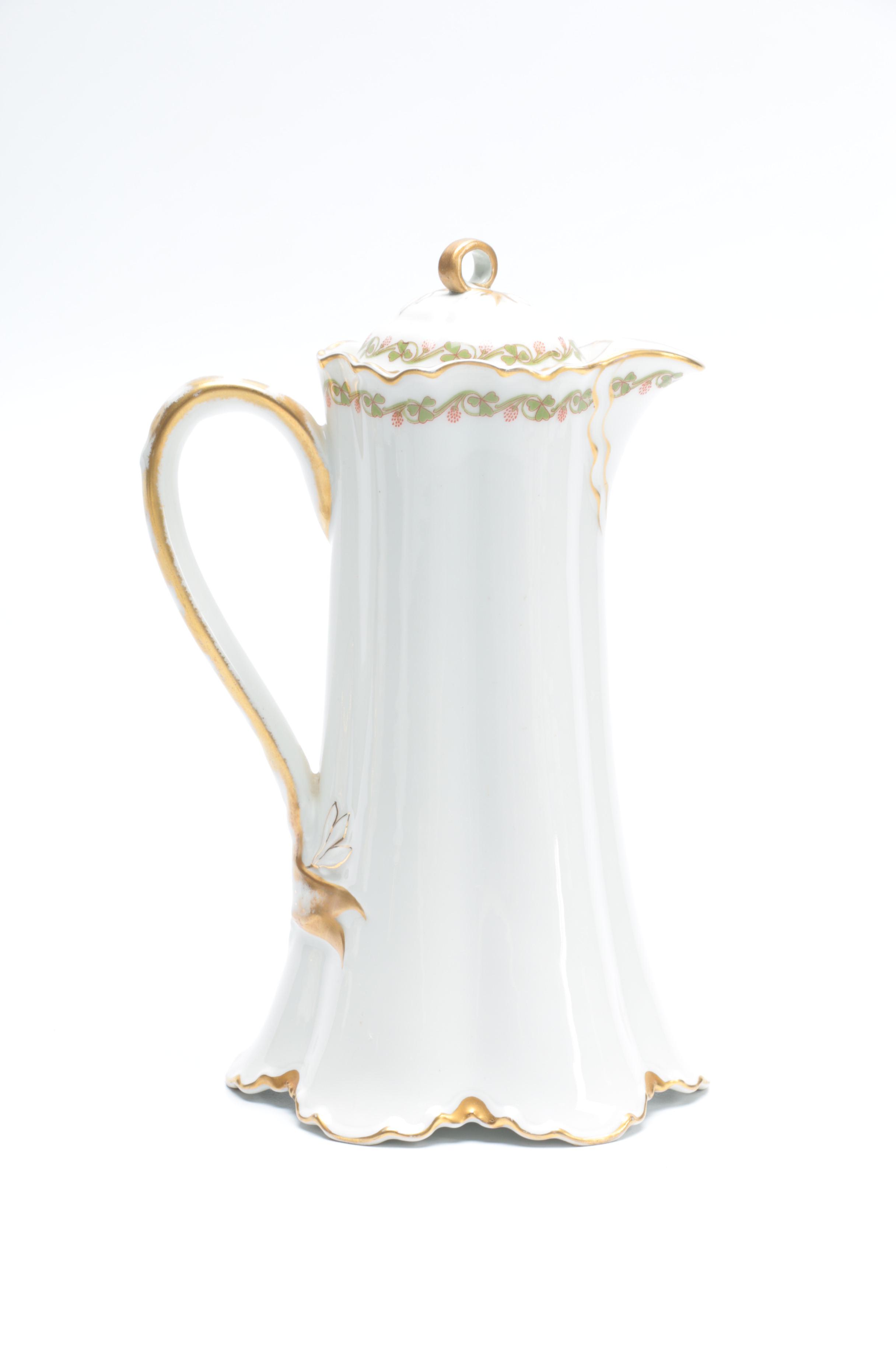 Antique Haviland Limoges "Clover Leaf" Porcelain C. 1898