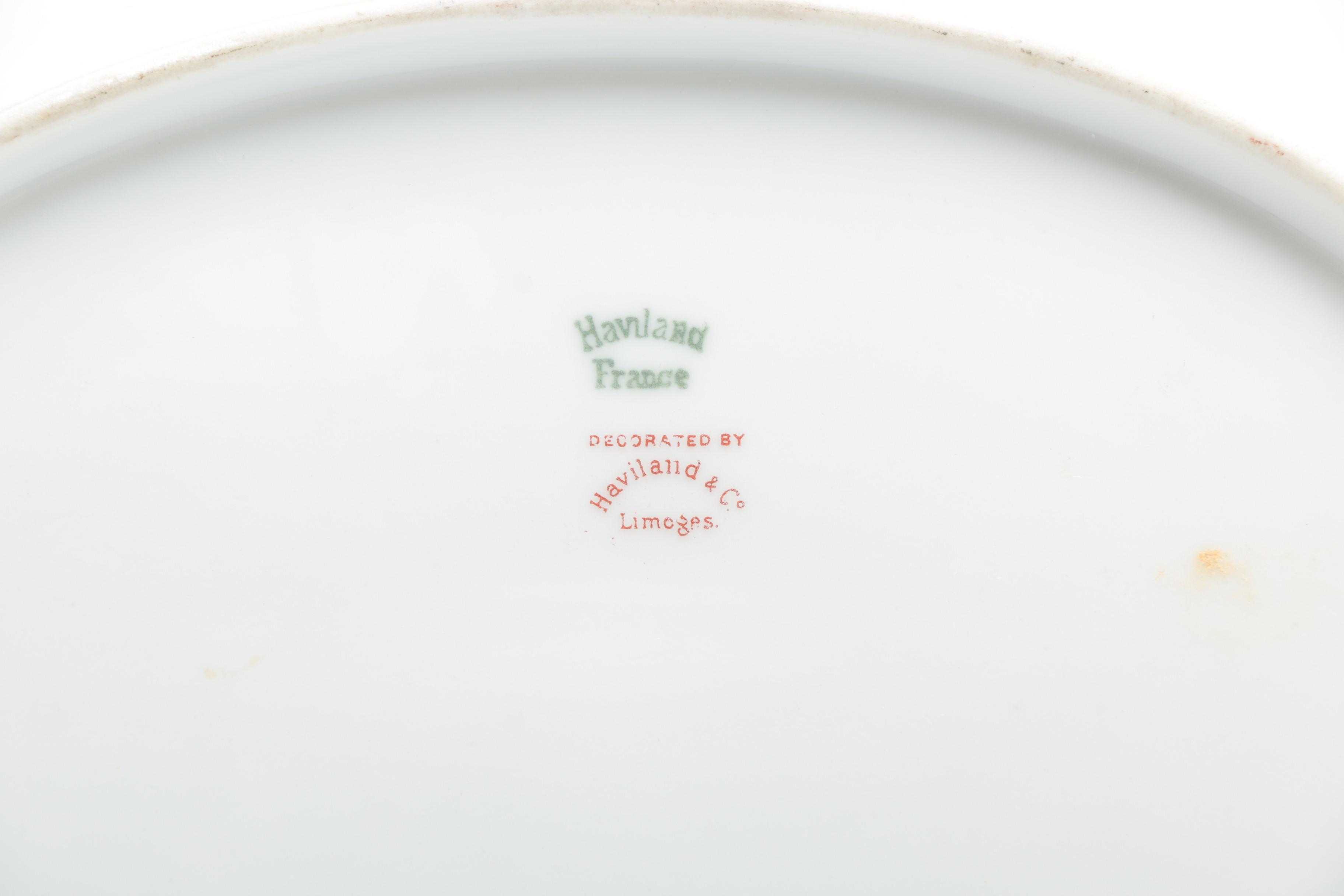 Antique Haviland Limoges "Clover Leaf" Porcelain C. 1898