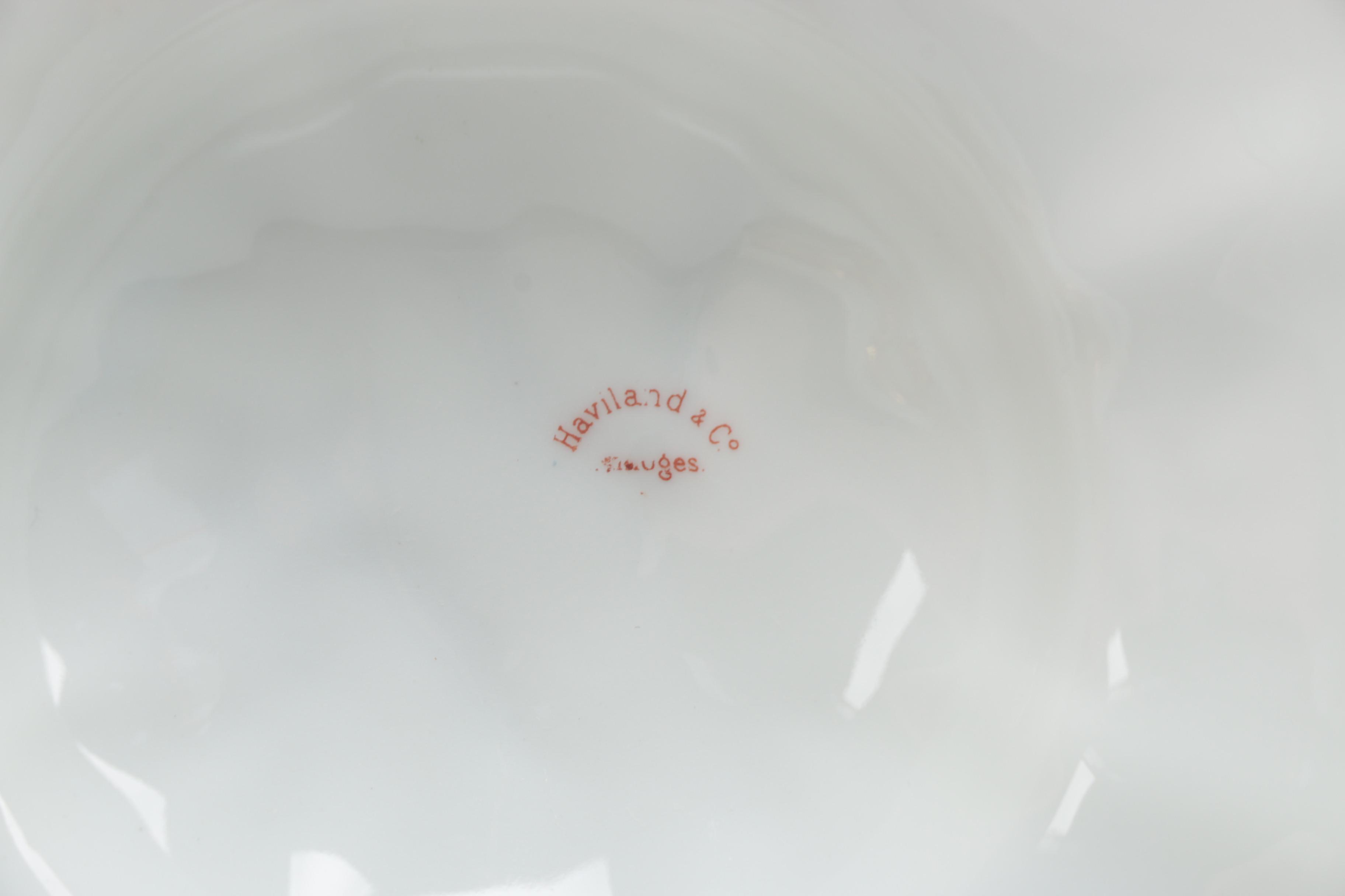 Antique Haviland Limoges "Clover Leaf" Porcelain C. 1898