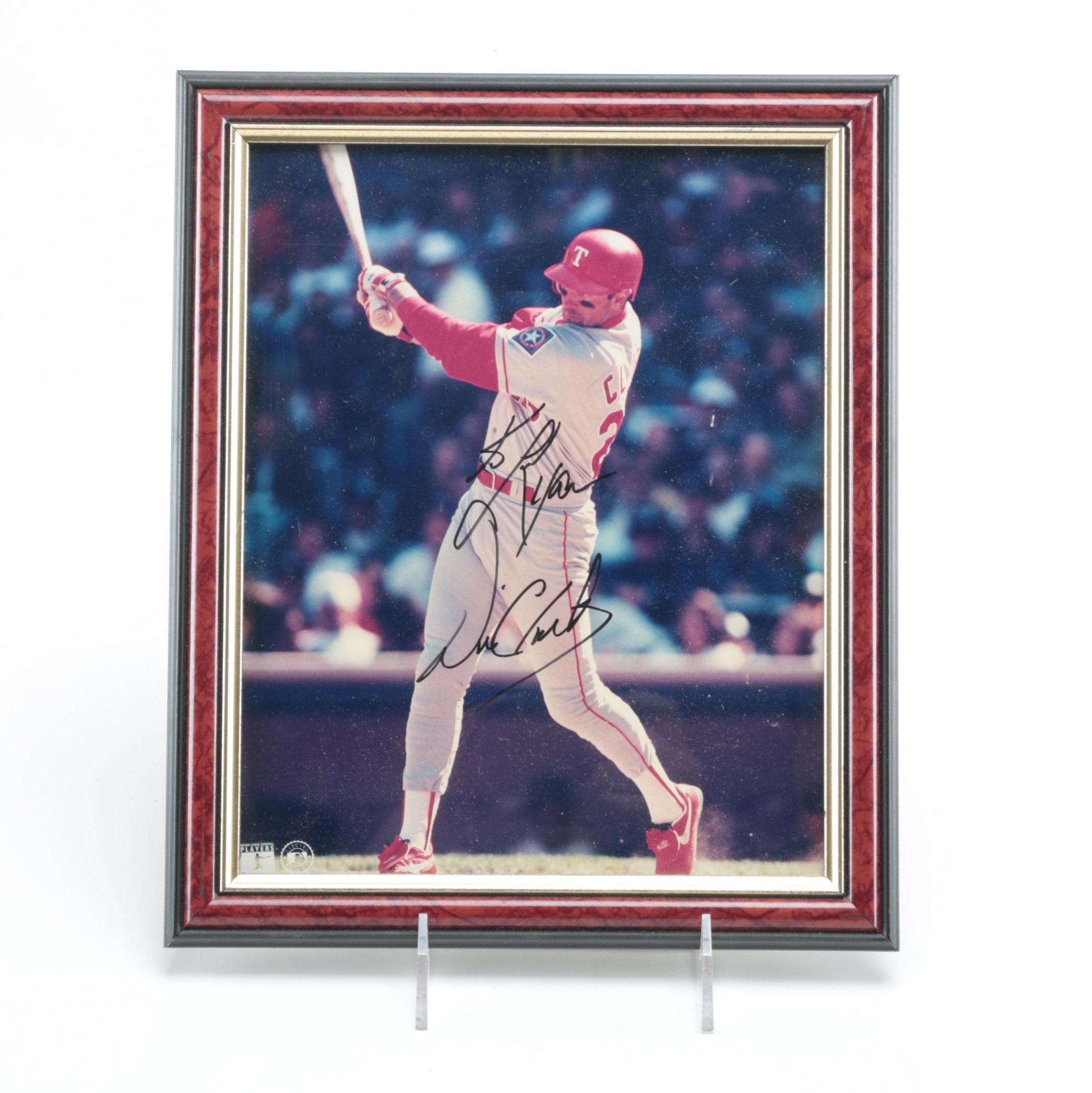 Will Clark Signed Photograph