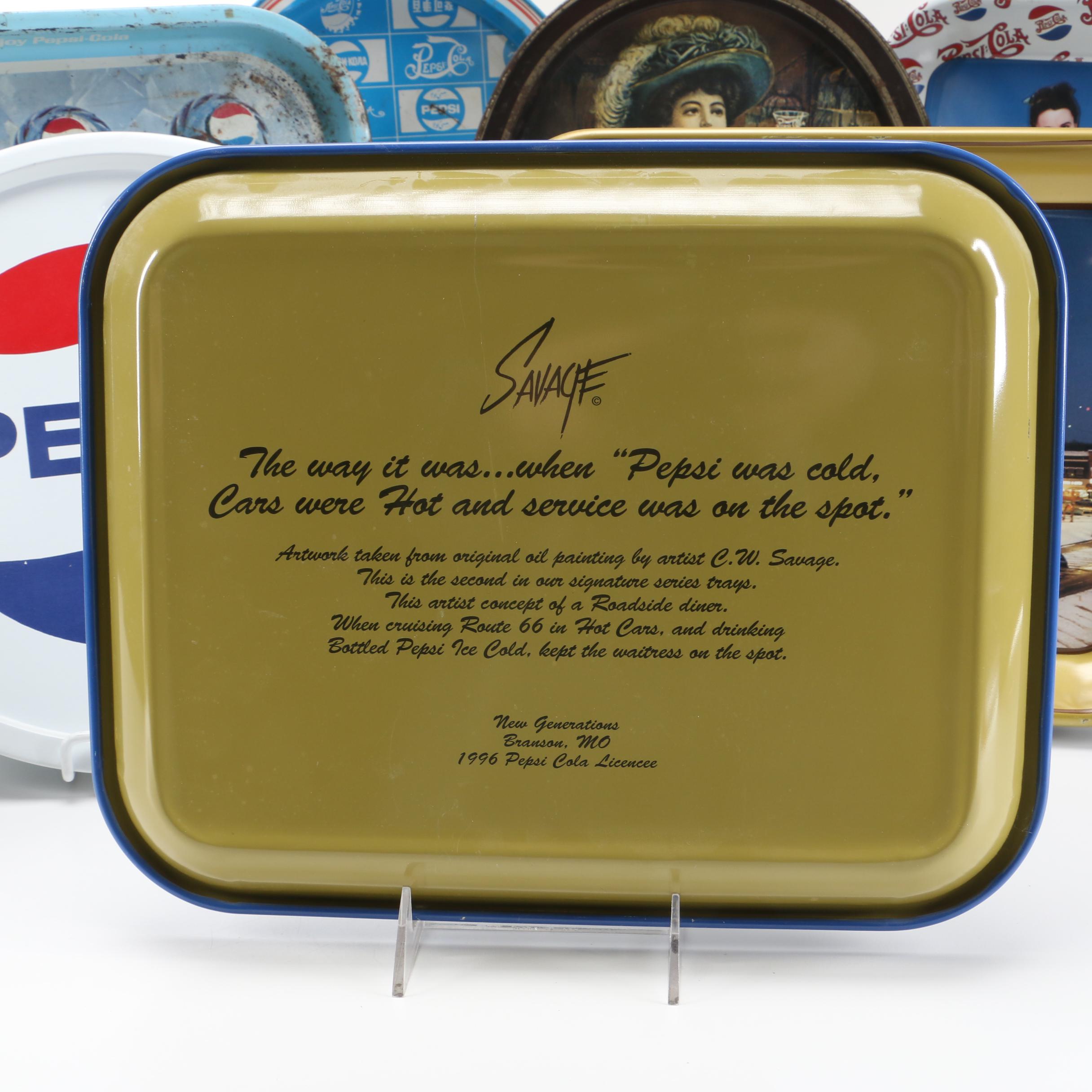 Pepsi Trays With Hangers