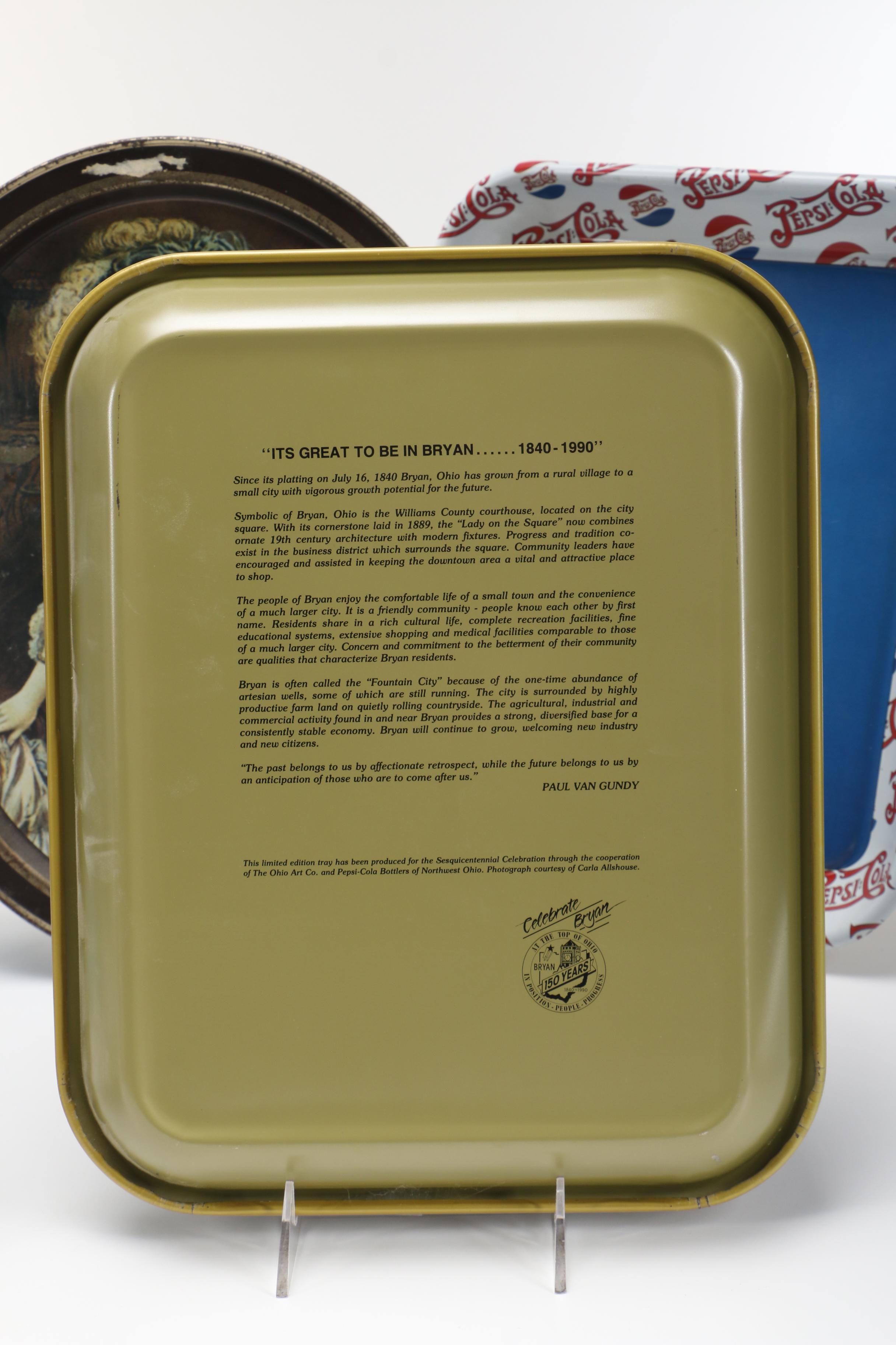 Pepsi Trays With Hangers