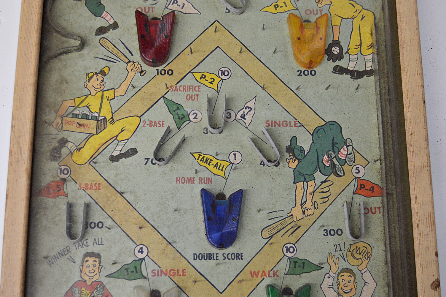 Vintage "5 Game Electric Poosh-M-Up" Bagatelle Game