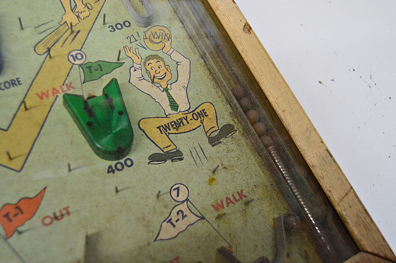 Vintage "5 Game Electric Poosh-M-Up" Bagatelle Game