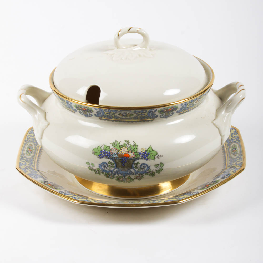 Lenox "Autumn" Soup Tureen And Serving Plate