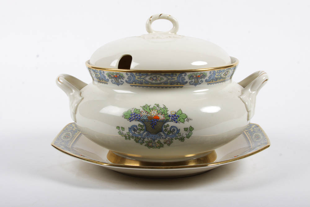 Lenox "Autumn" Soup Tureen And Serving Plate