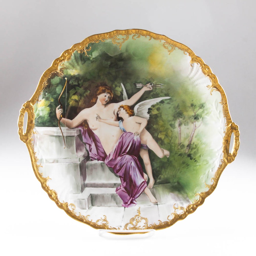 Jean Pouyat Limoges Decorative French Platter