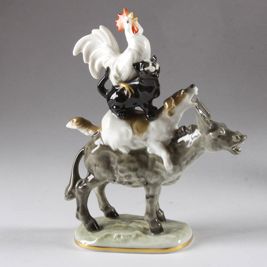 Lorenz Hutschenreuther Figurine Of Animals