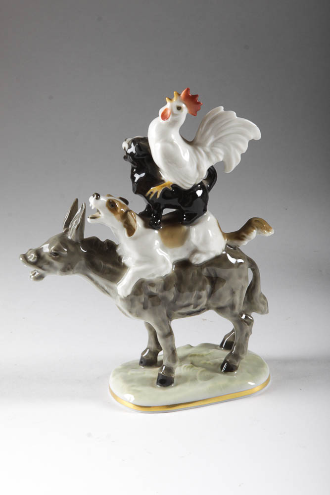 Lorenz Hutschenreuther Figurine Of Animals