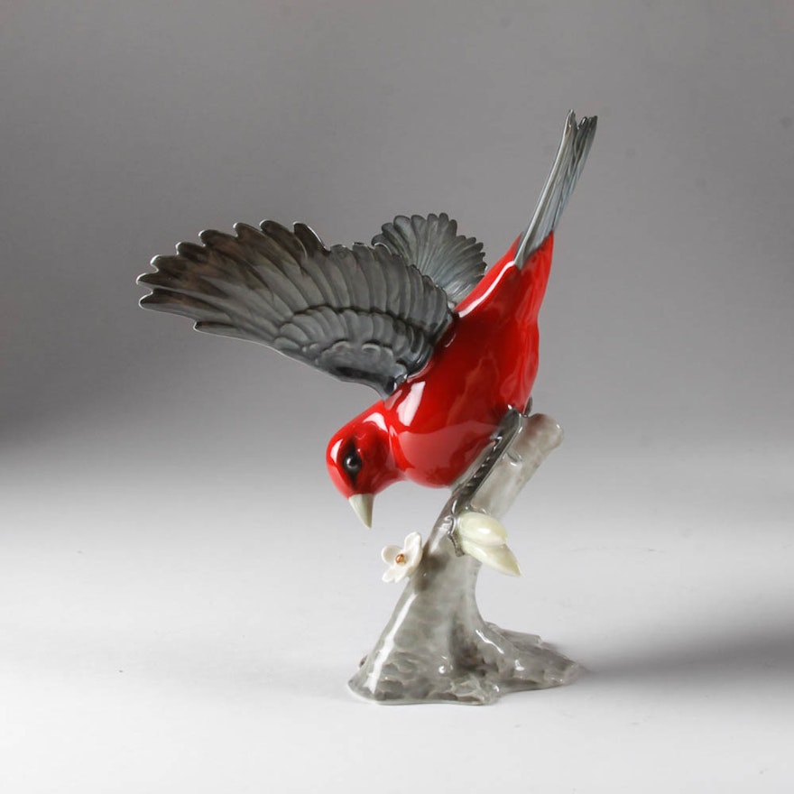 Lorenz Hutschenreuther Bird Figurine