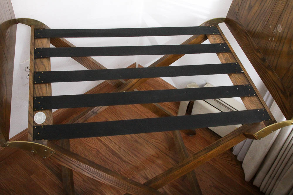 "The Party Butler" Folding Tray Table by Baker Furniture