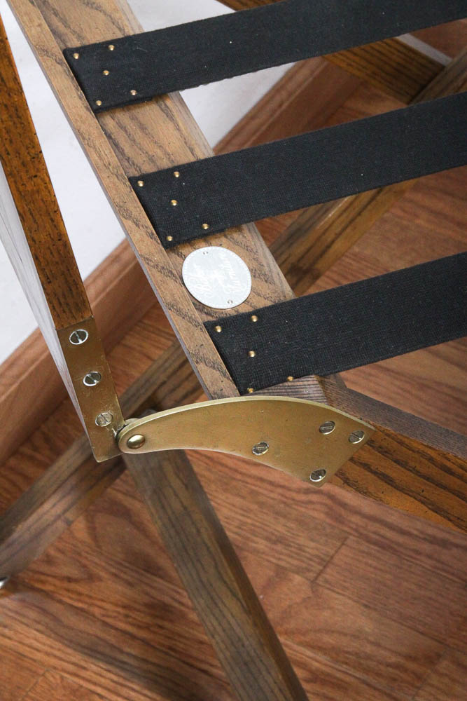 "The Party Butler" Folding Tray Table by Baker Furniture